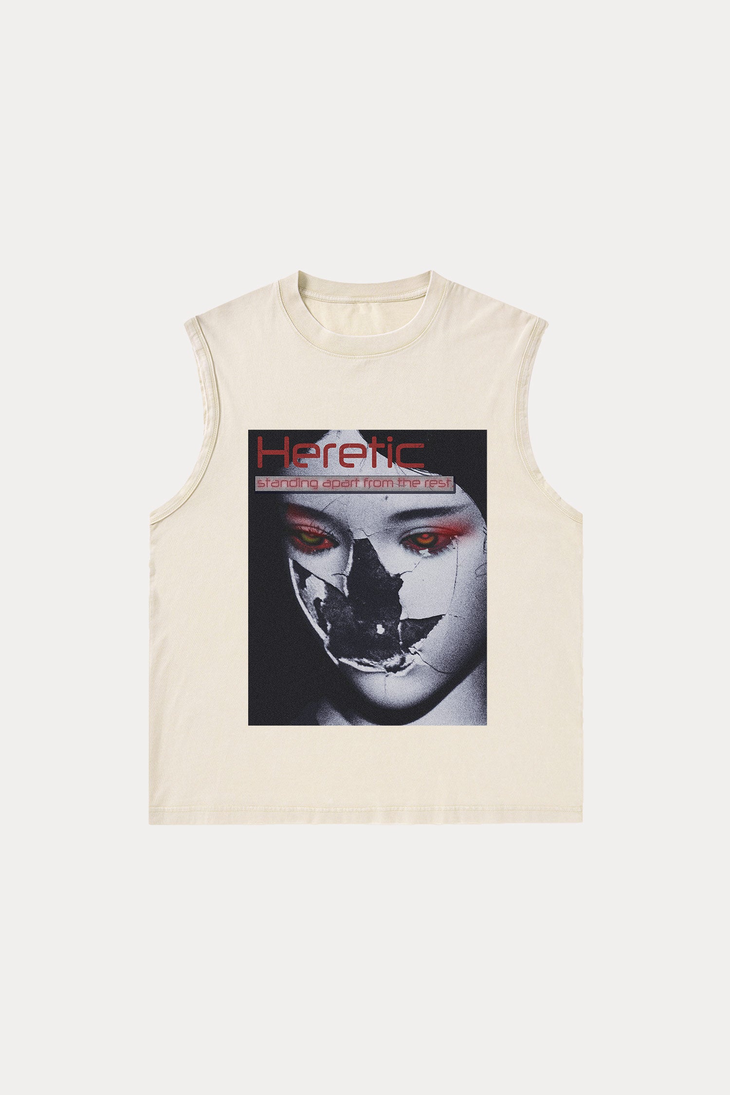 Evilnova Heretic Washed Tank Top-Evilnova