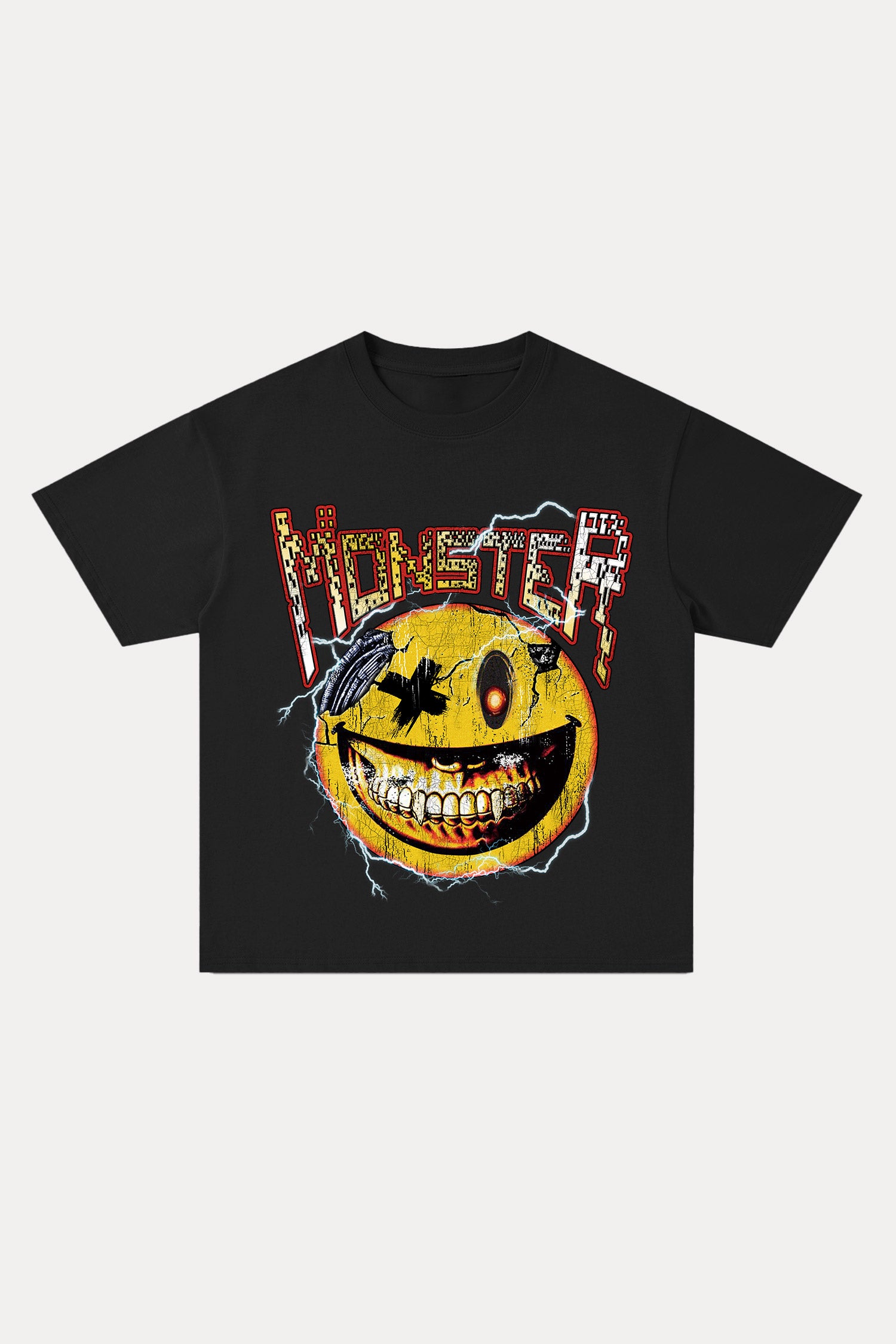 Evilnova Monster Cotton Oversize T-Shirt-Evilnova