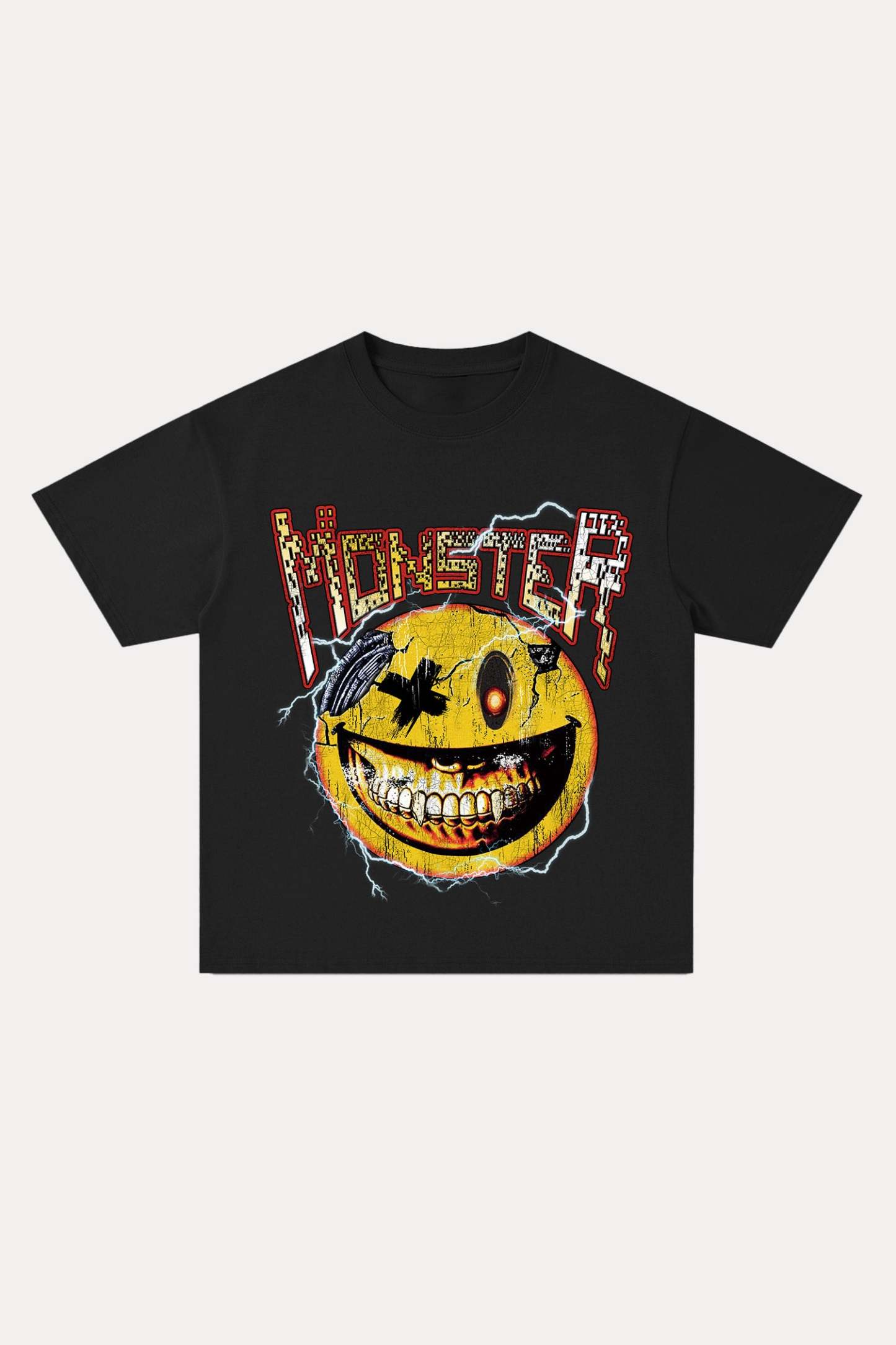 Evilnova Monster Cotton Oversize T-Shirt-Evilnova