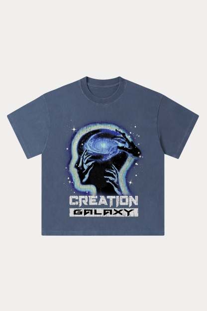 Evilnova Creation Washed Streetwear T-Shirt-Evilnova