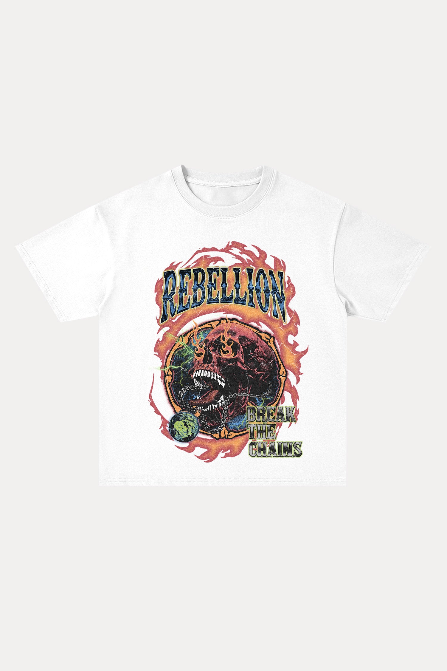 Evilnova Rebellion Cotton Oversize T-Shirt-Evilnova