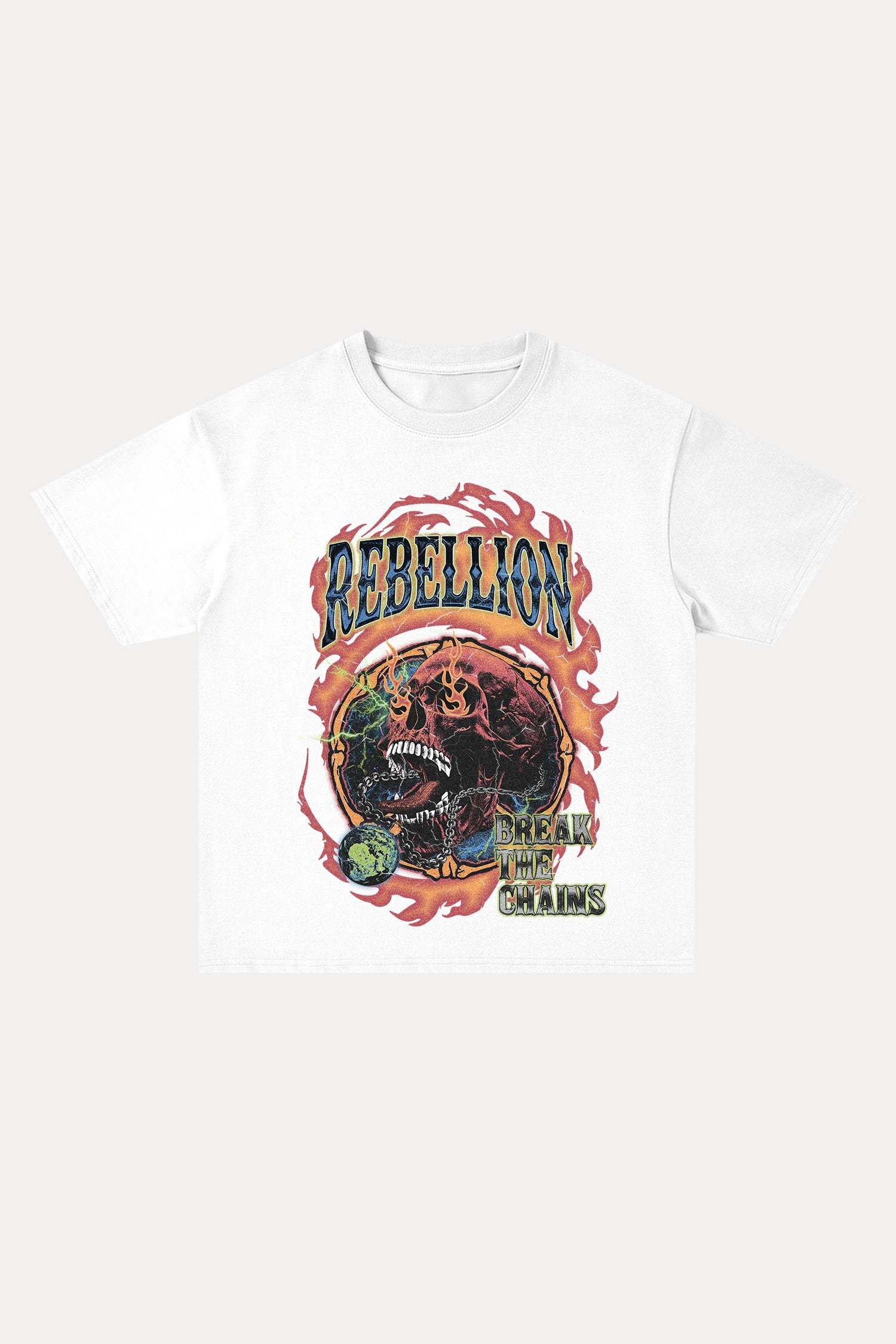 Evilnova Rebellion Cotton Oversize T-Shirt-Evilnova