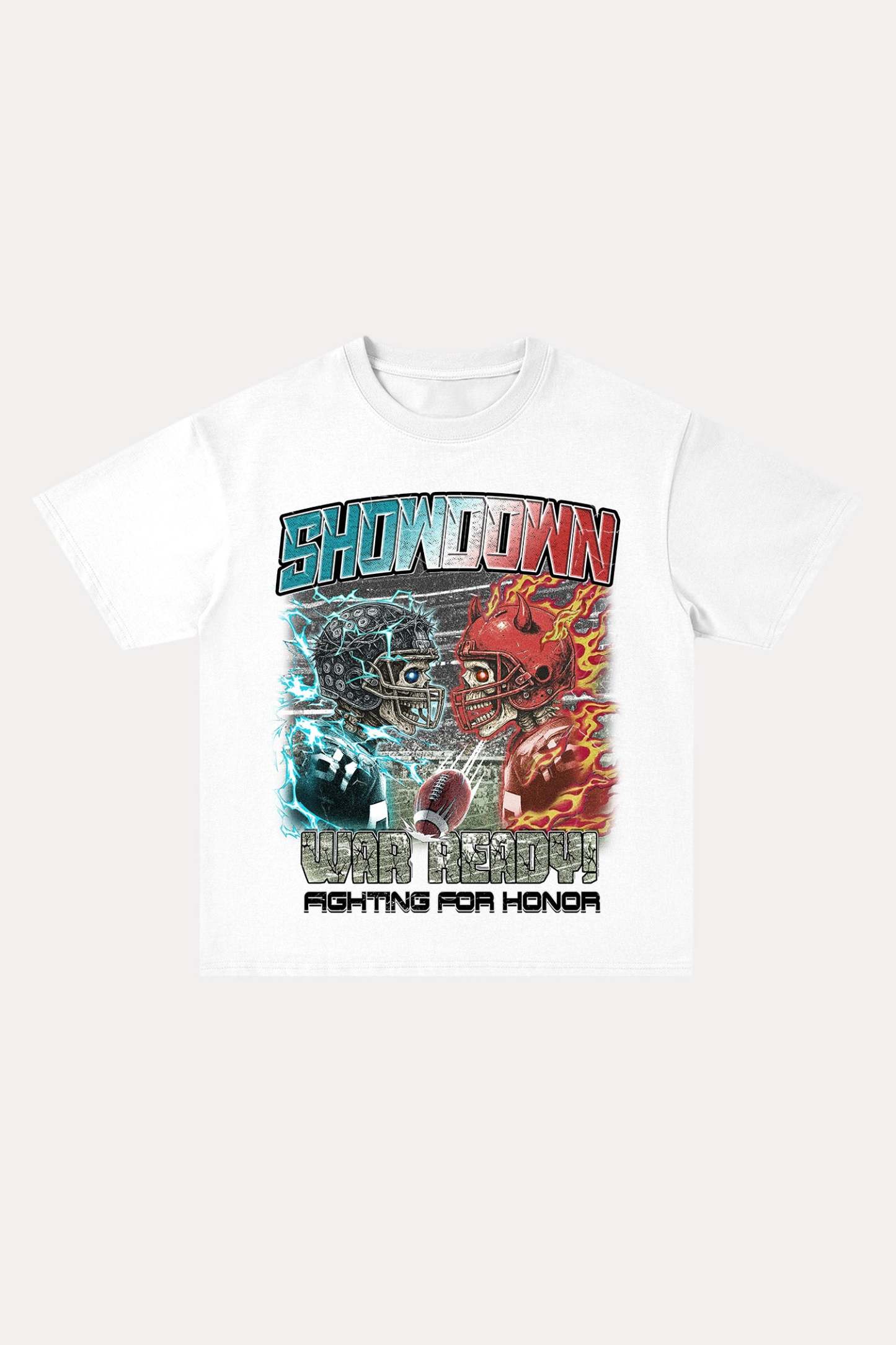 Evilnova Showdown Cotton Oversize T-Shirt-Evilnova