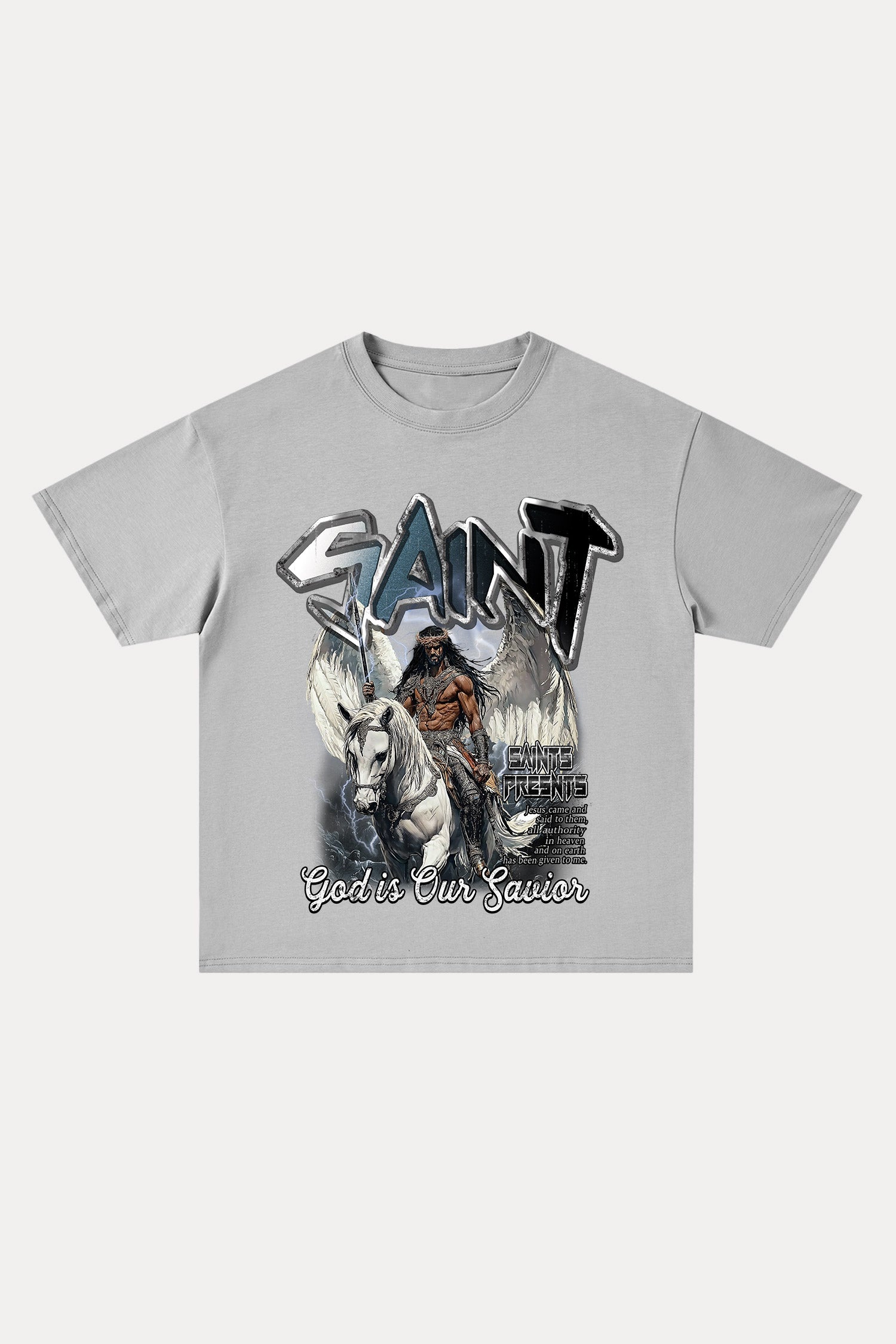 Evilnova Saint Cotton Oversize T-Shirt-Evilnova