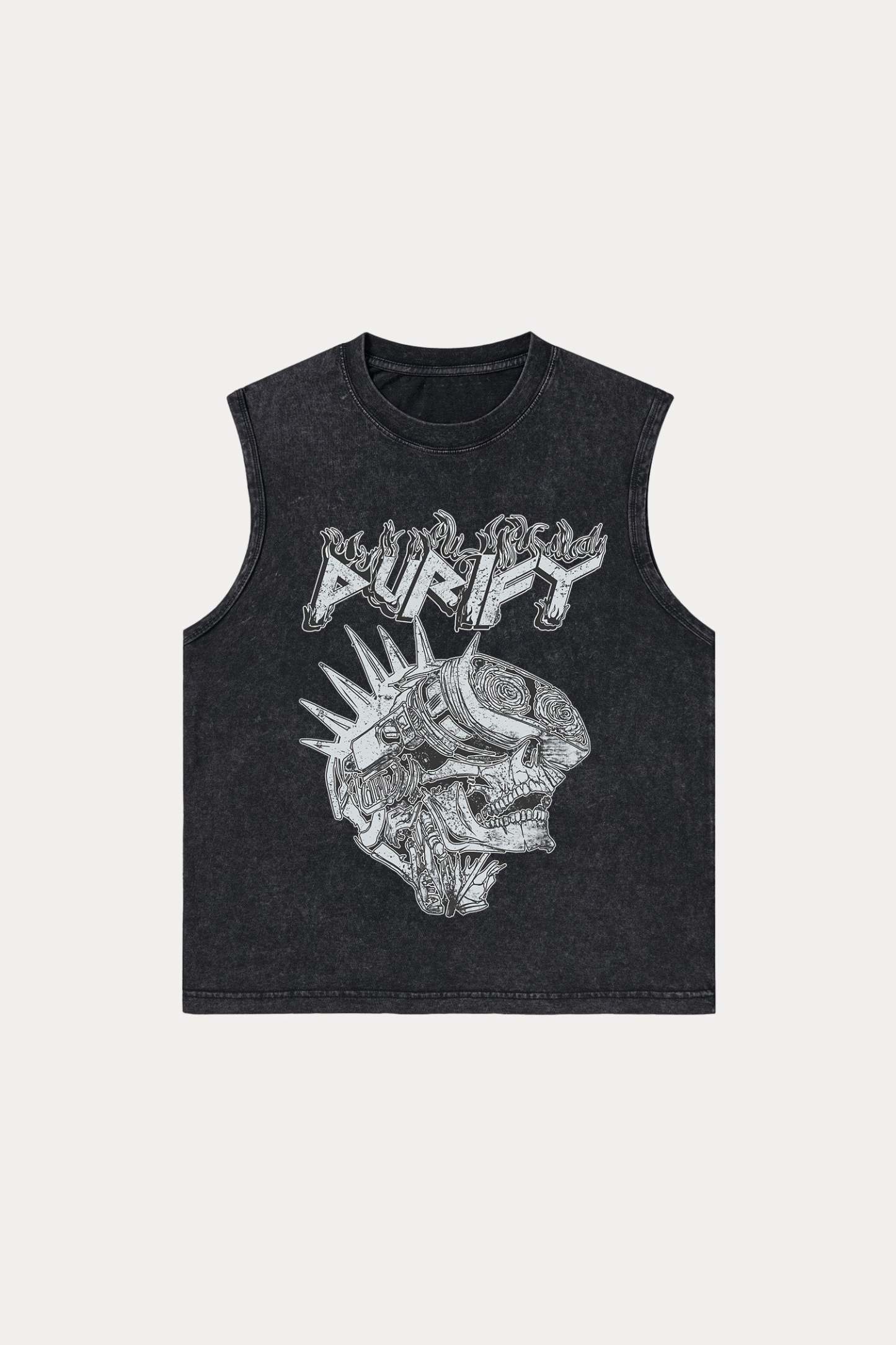 Evilnova Purify Washed Tank Top-Evilnova