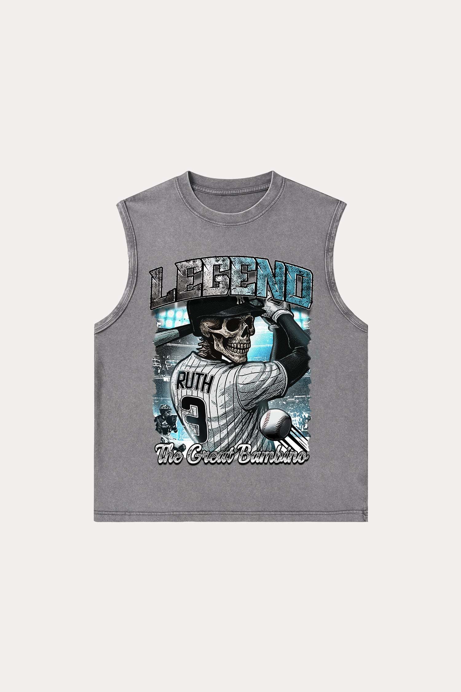 Evilnova Legend Washed Tank Top-Evilnova