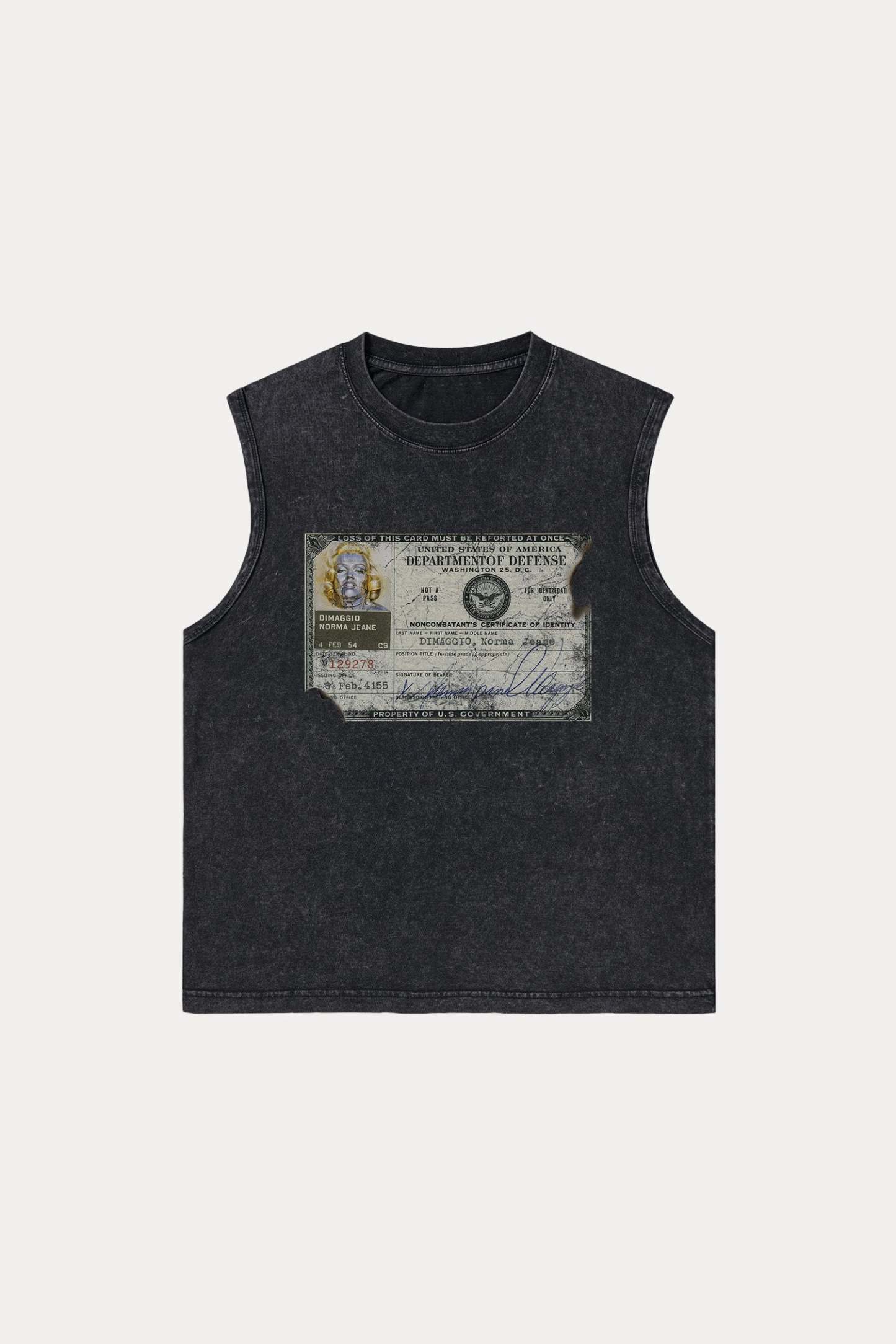 Evilnova Identity Washed Tank Top-Evilnova