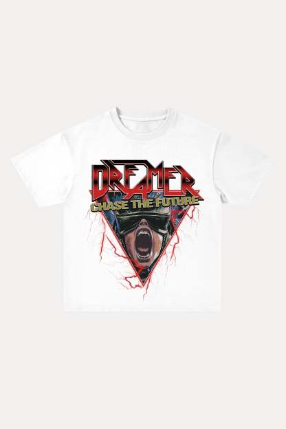 Evilnova Dreamer Cotton Oversize T-Shirt-Evilnova
