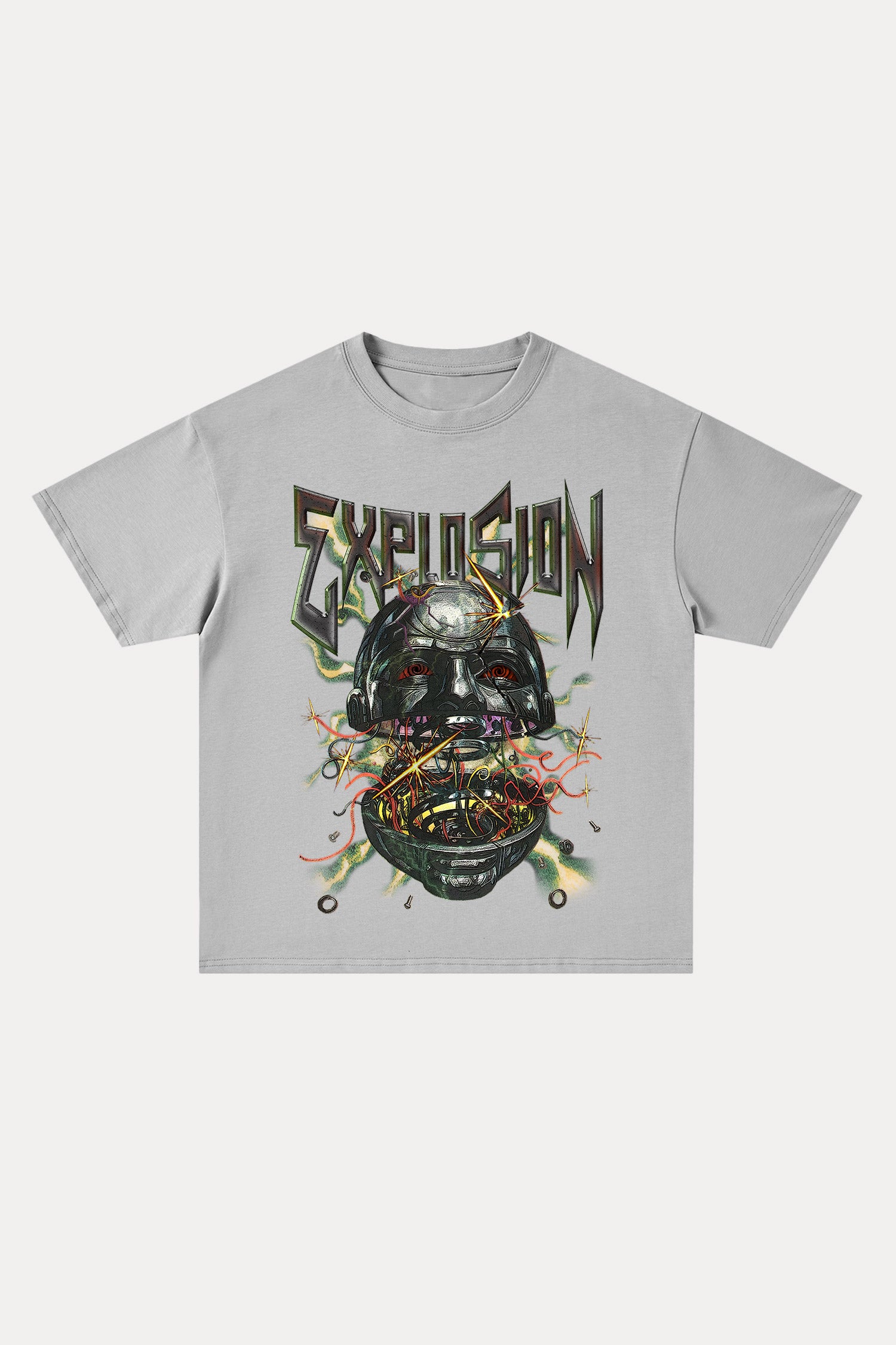 Evilnova Explosion Cotton Oversize T-Shirt-Evilnova