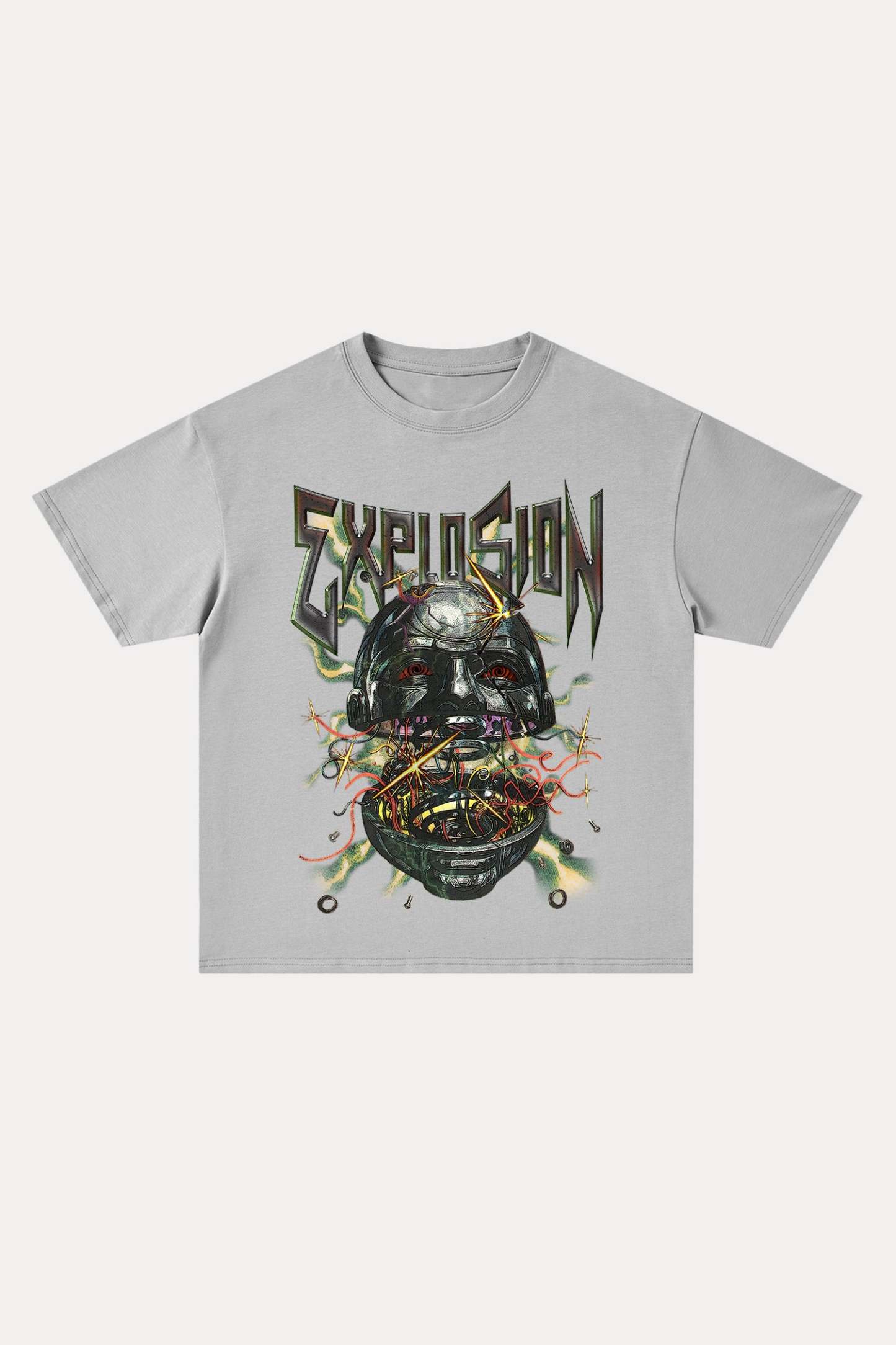 Evilnova Explosion Cotton Oversize T-Shirt-Evilnova