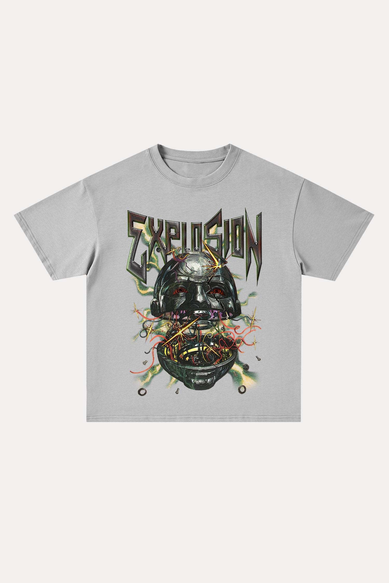 Evilnova Explosion Cotton Oversize T-Shirt-Evilnova
