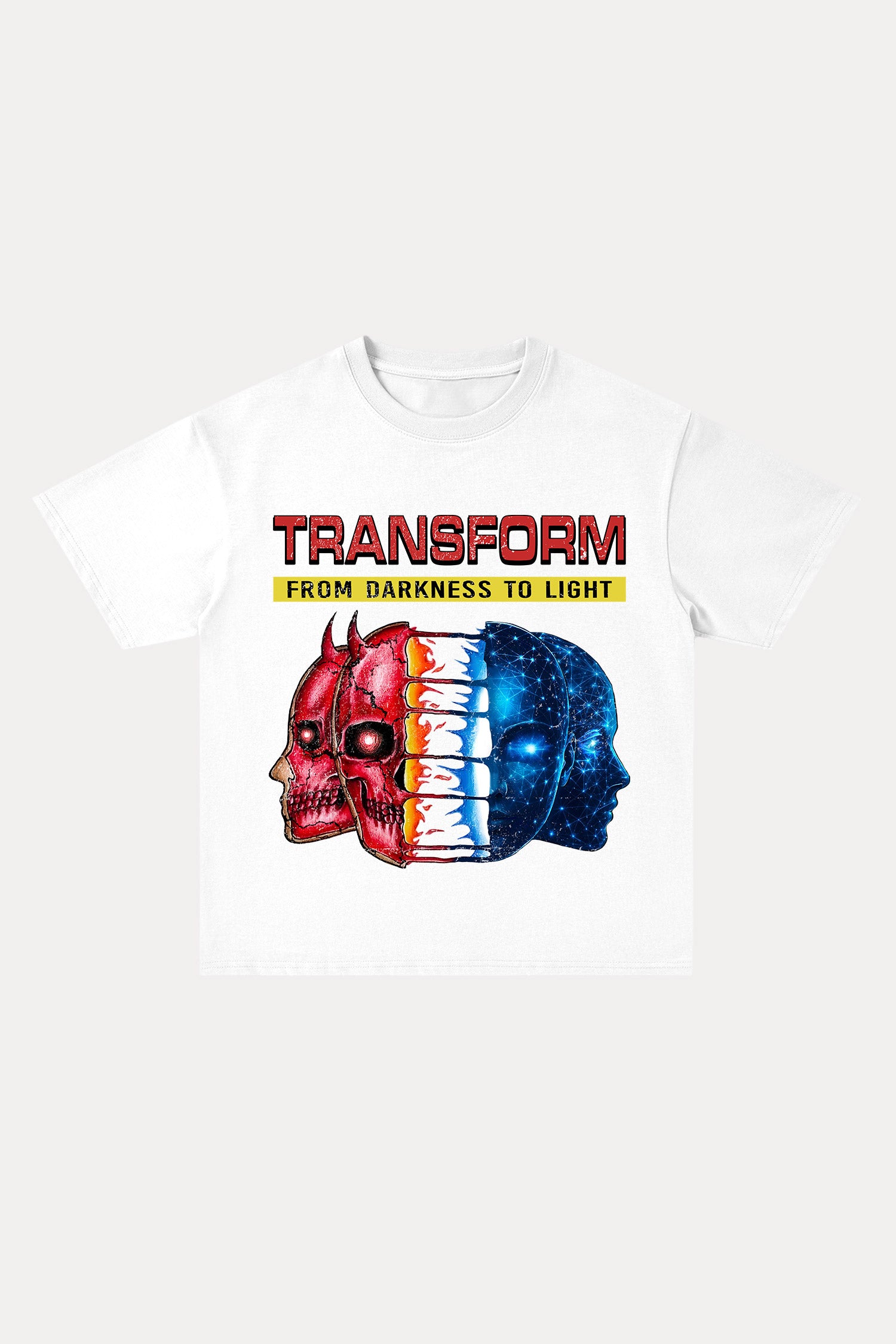 Evilnova Transform Cotton Oversize T-Shirt-Evilnova