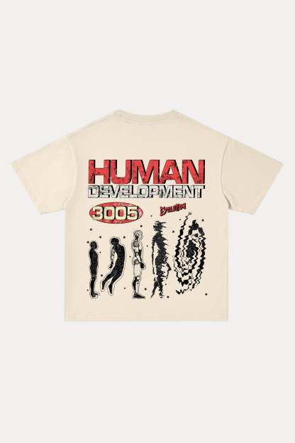 Evilnova Evolution Cotton Oversize T-Shirt-Evilnova