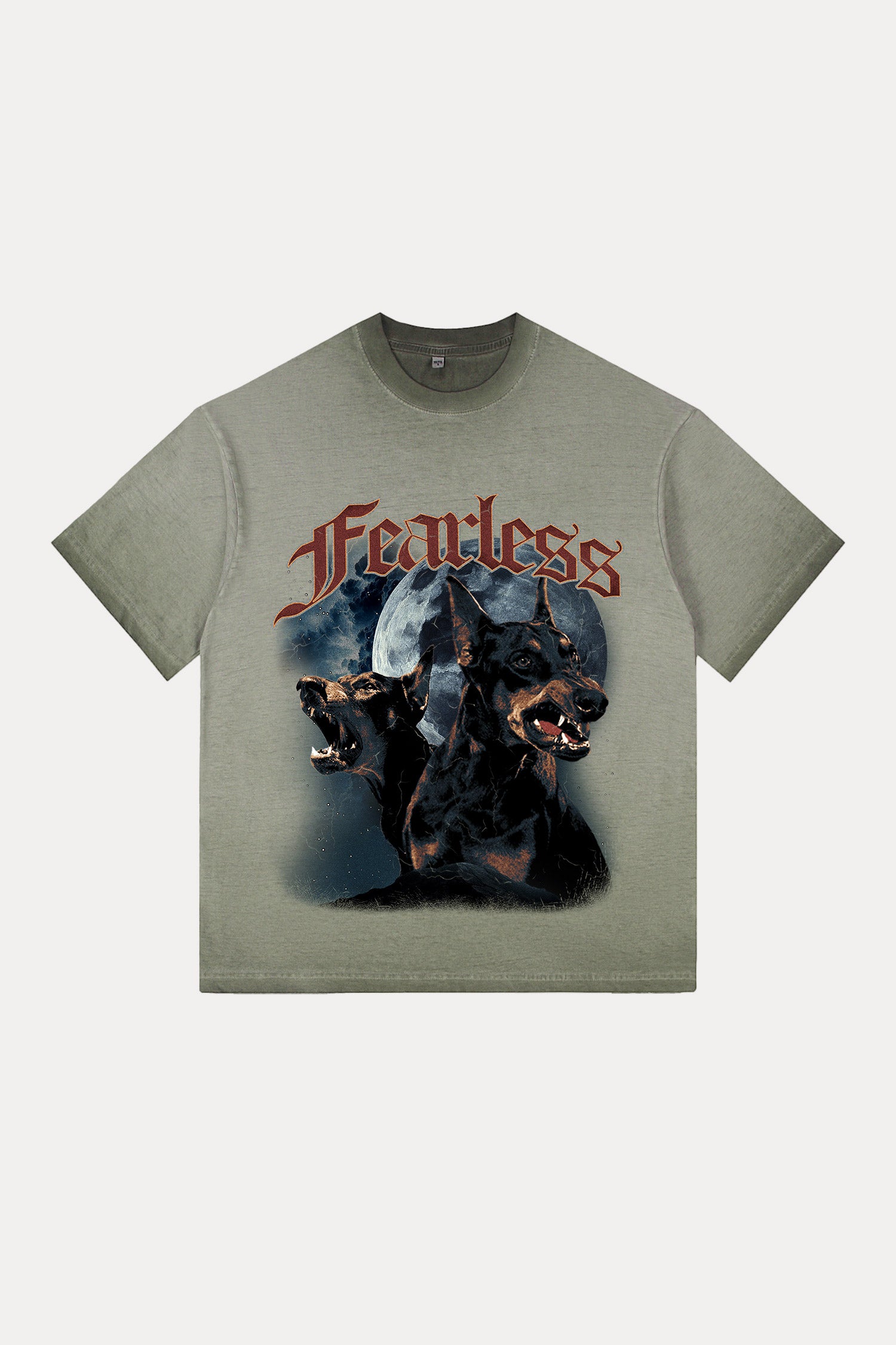 Evilnova Fearless Gradient Washed T-Shirt-Evilnova