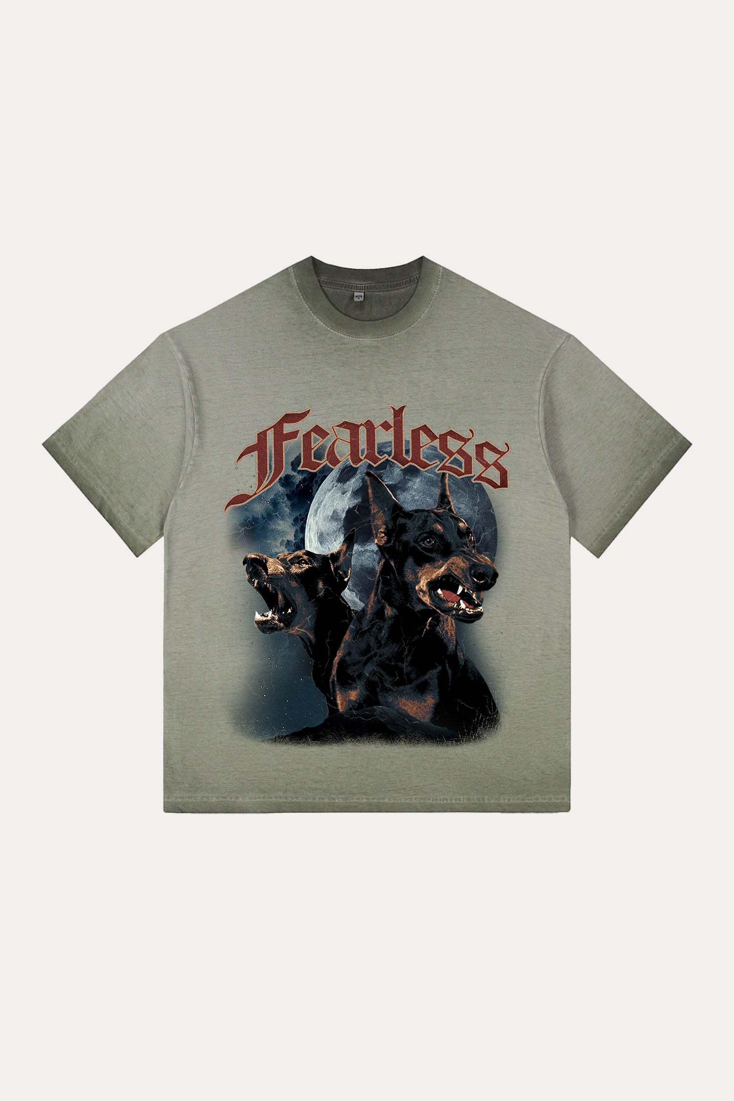 Evilnova Fearless Gradient Washed T-Shirt-Evilnova