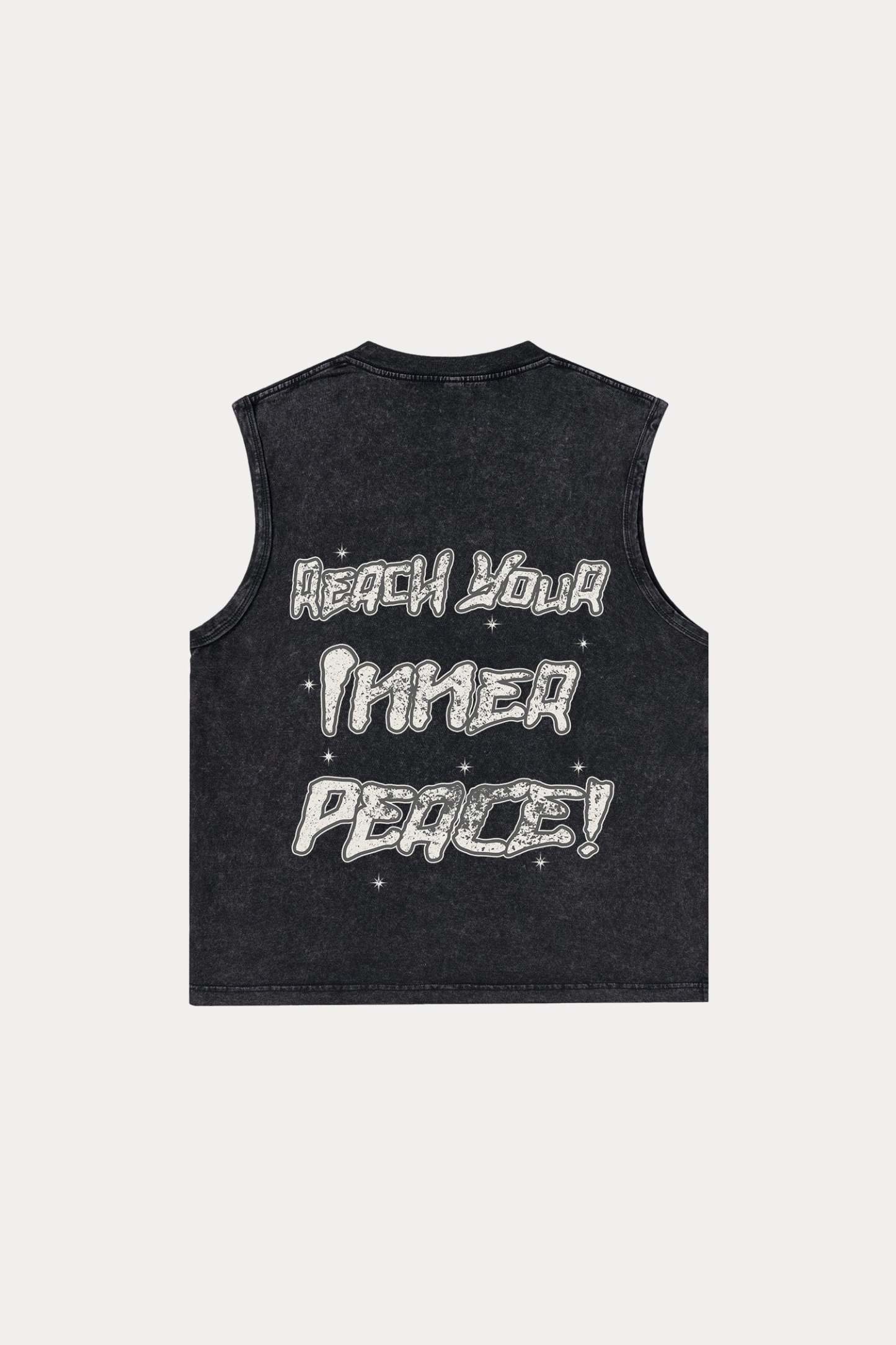 Evilnova Meditation Washed Tank Top-Evilnova