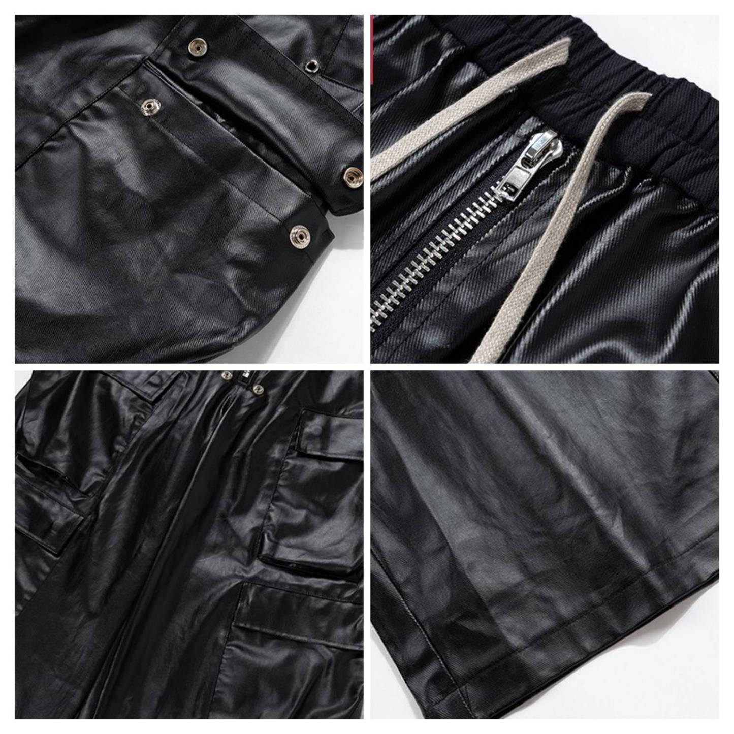 Evilnova Multi-Pocket Baggy Cargo Pants-Evilnova