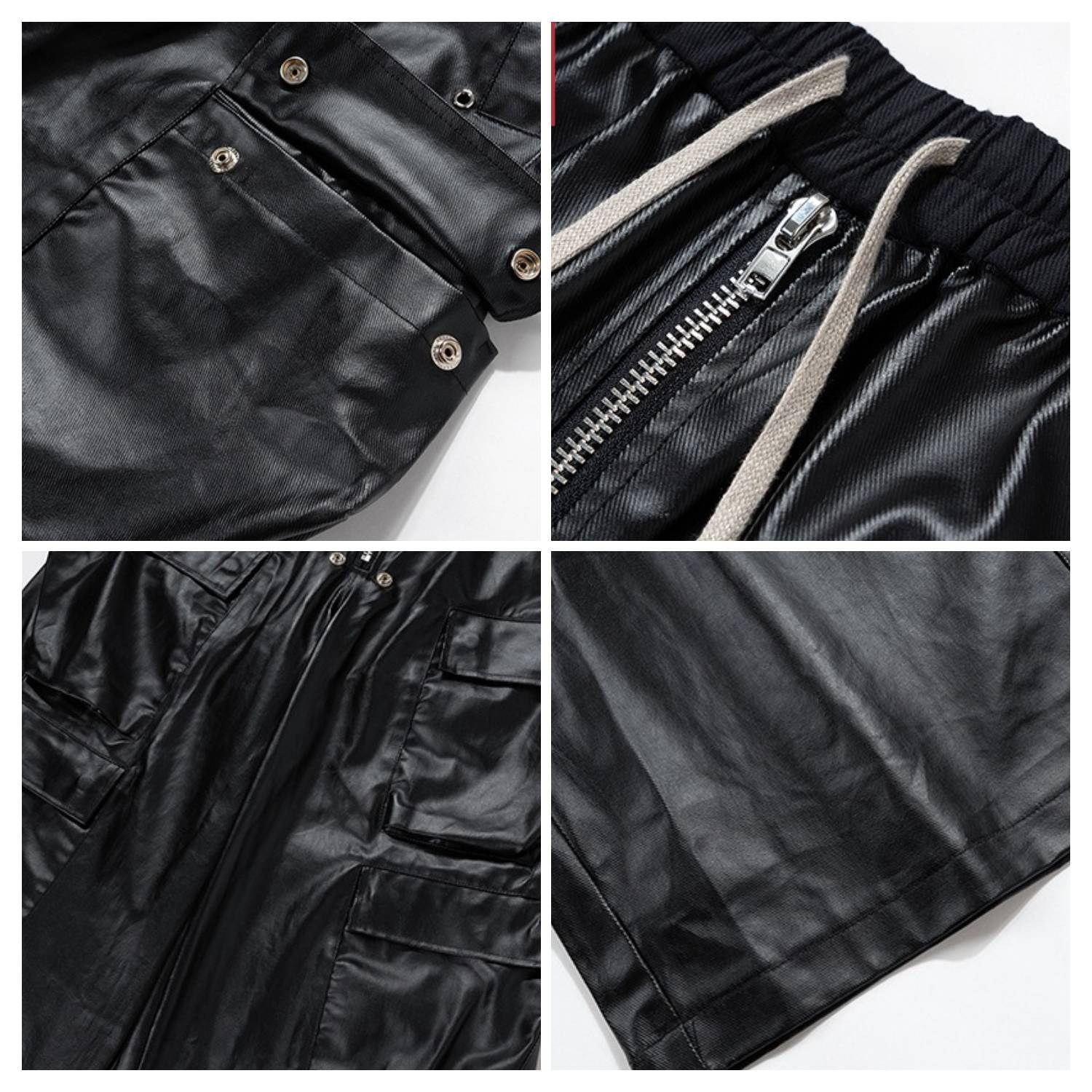 Evilnova Multi-Pocket Baggy Cargo Pants-Evilnova