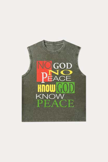 Evilnova God Washed Tank Top-Evilnova