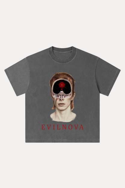 Evilnova Reverie Washed Streetwear T-Shirt-Evilnova
