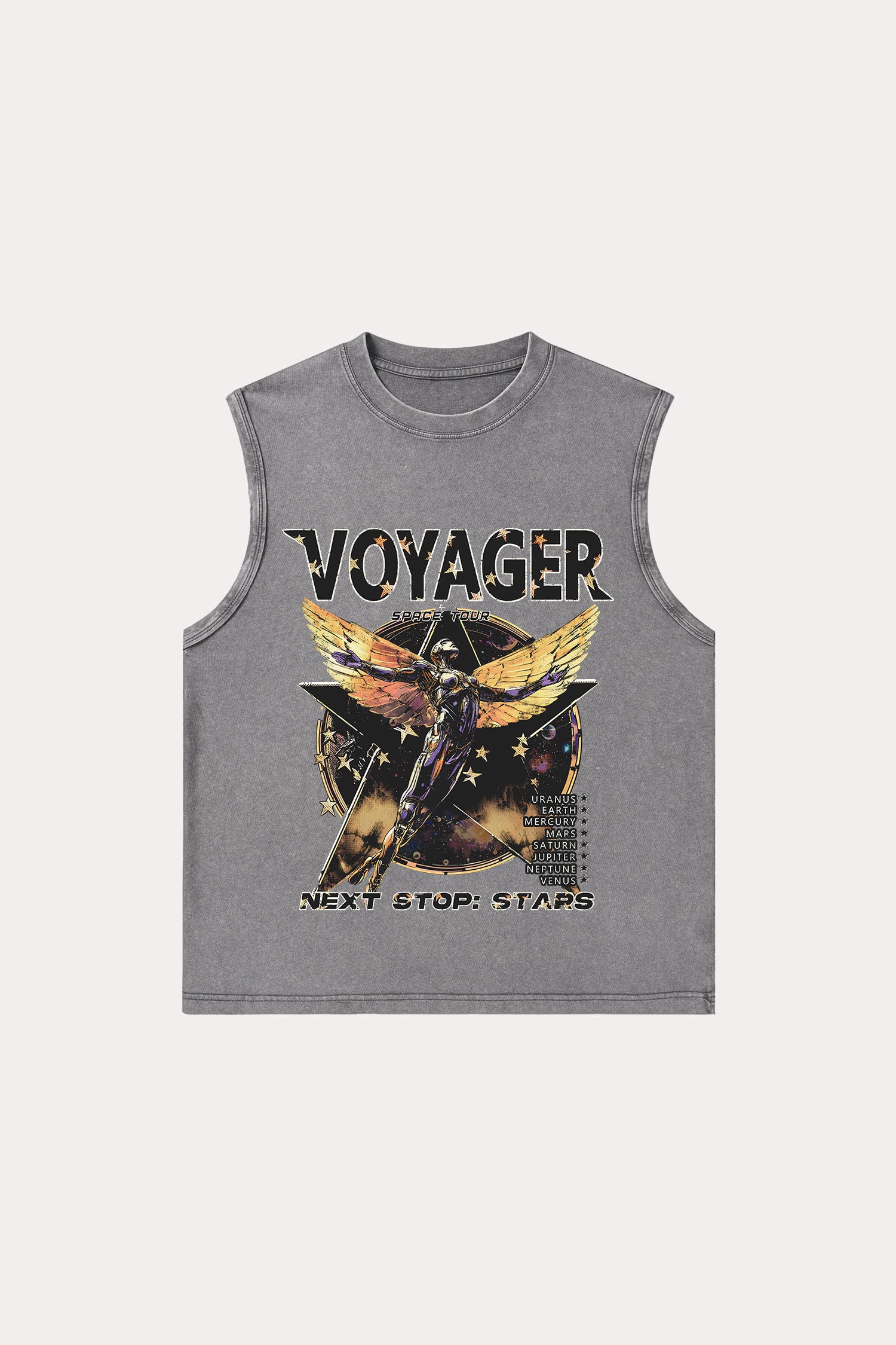 Evilnova Voyager Washed Tank Top-Evilnova