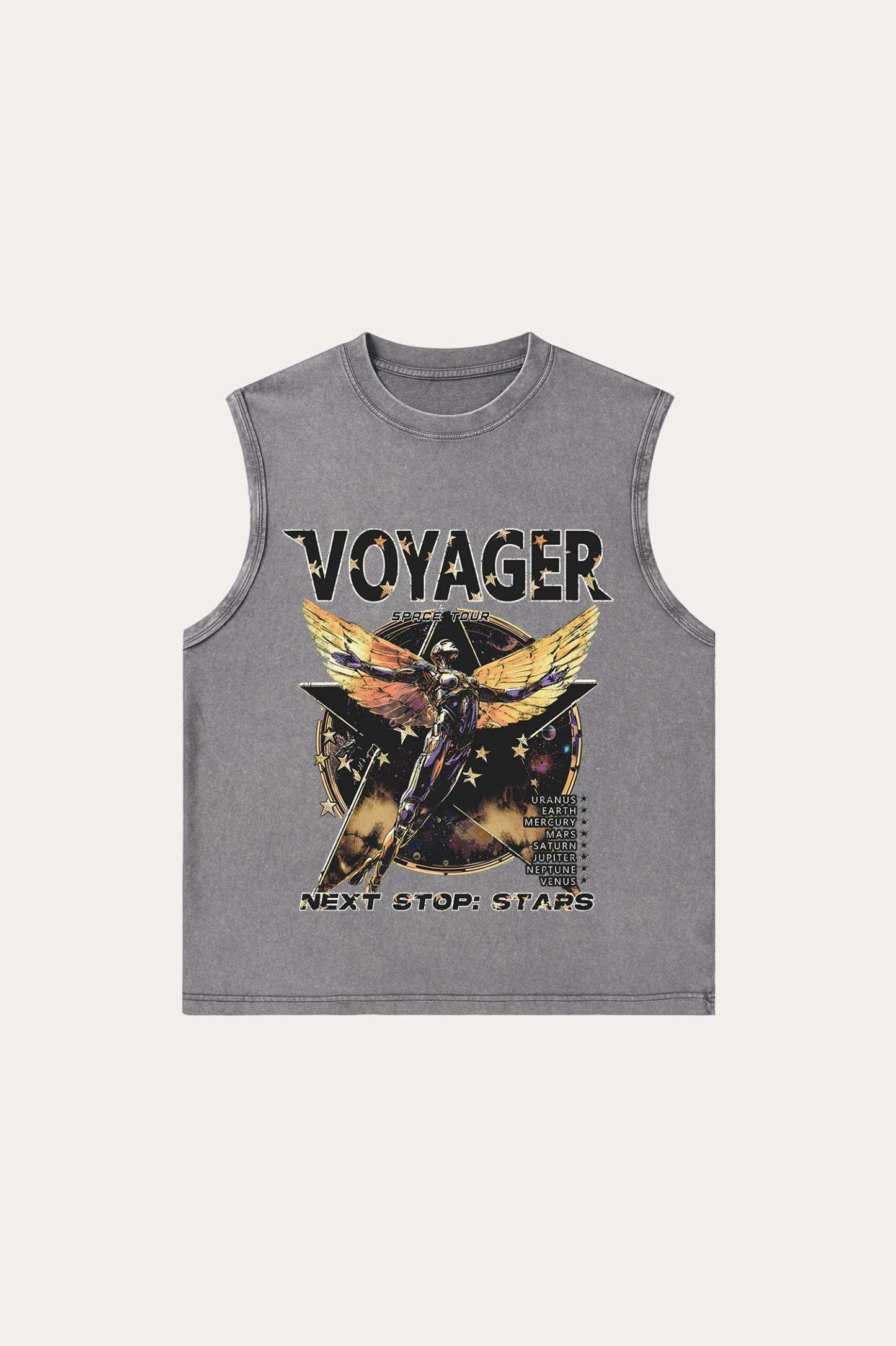 Evilnova Voyager Washed Tank Top-Evilnova