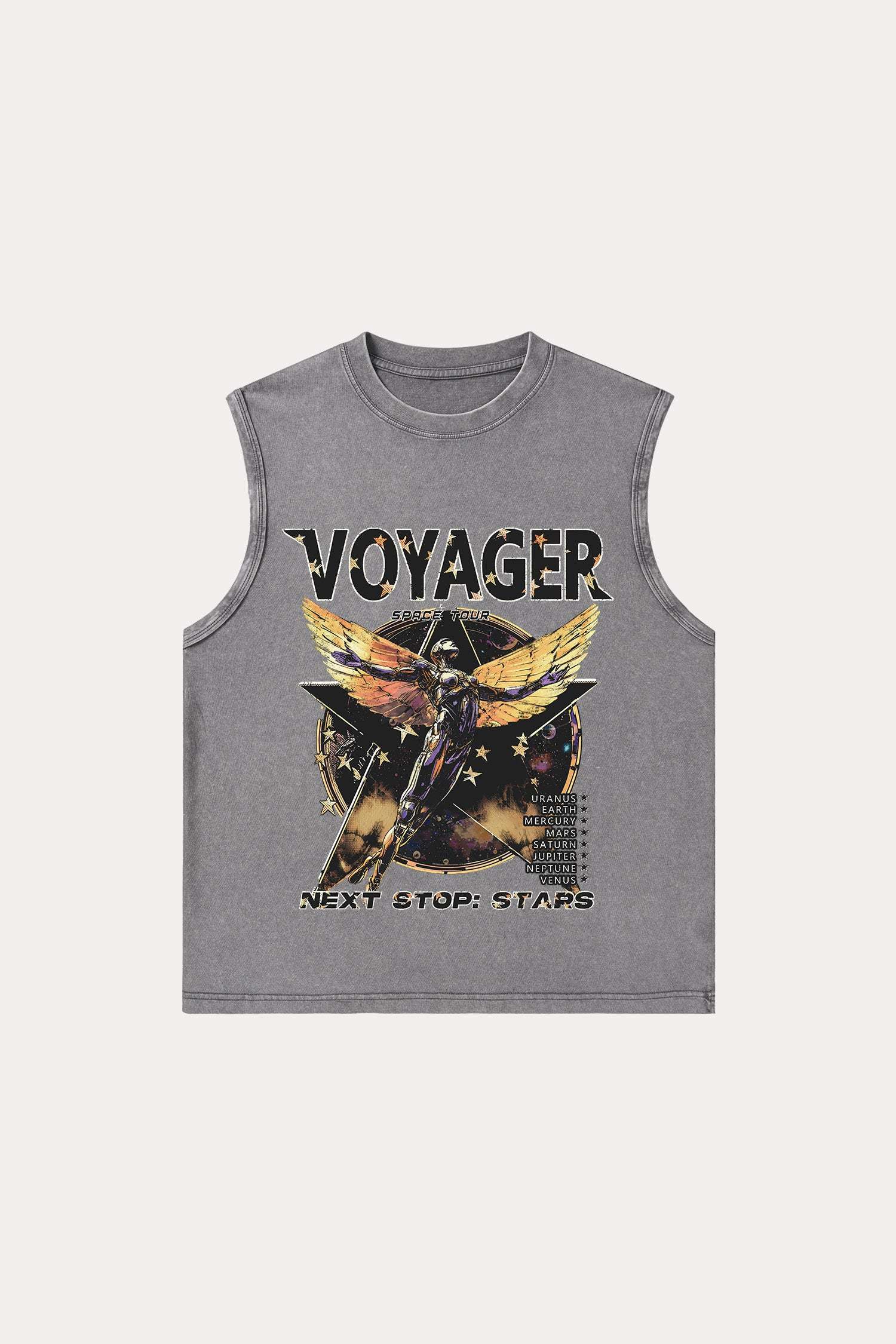 Evilnova Voyager Washed Tank Top-Evilnova