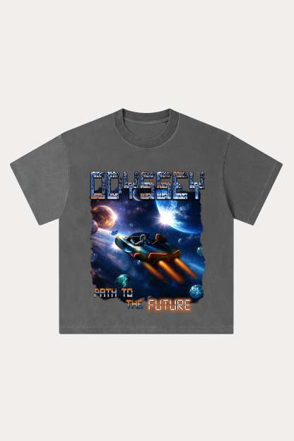 Evilnova Odyssey Washed Streetwear T-Shirt-Evilnova