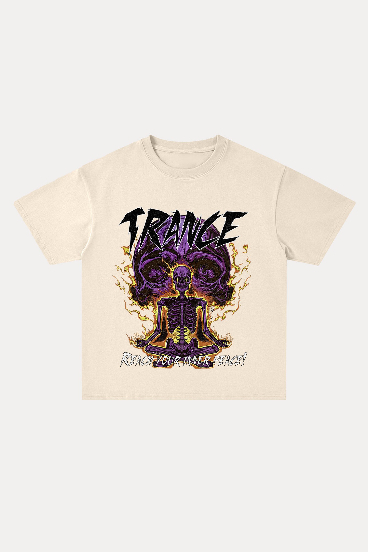 Evilnova Trance Cotton Oversize T-Shirt-Evilnova