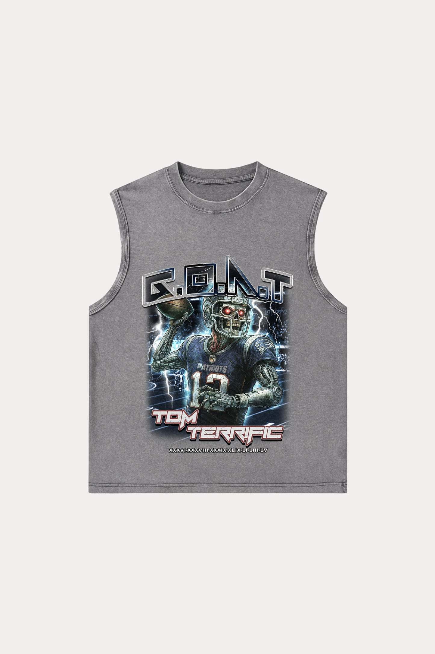 Evilnova Goat Washed Tank Top-Evilnova