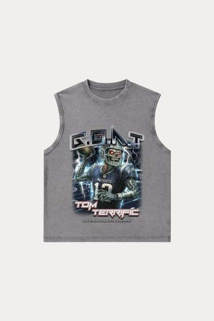 Evilnova Goat Washed Tank Top-Evilnova