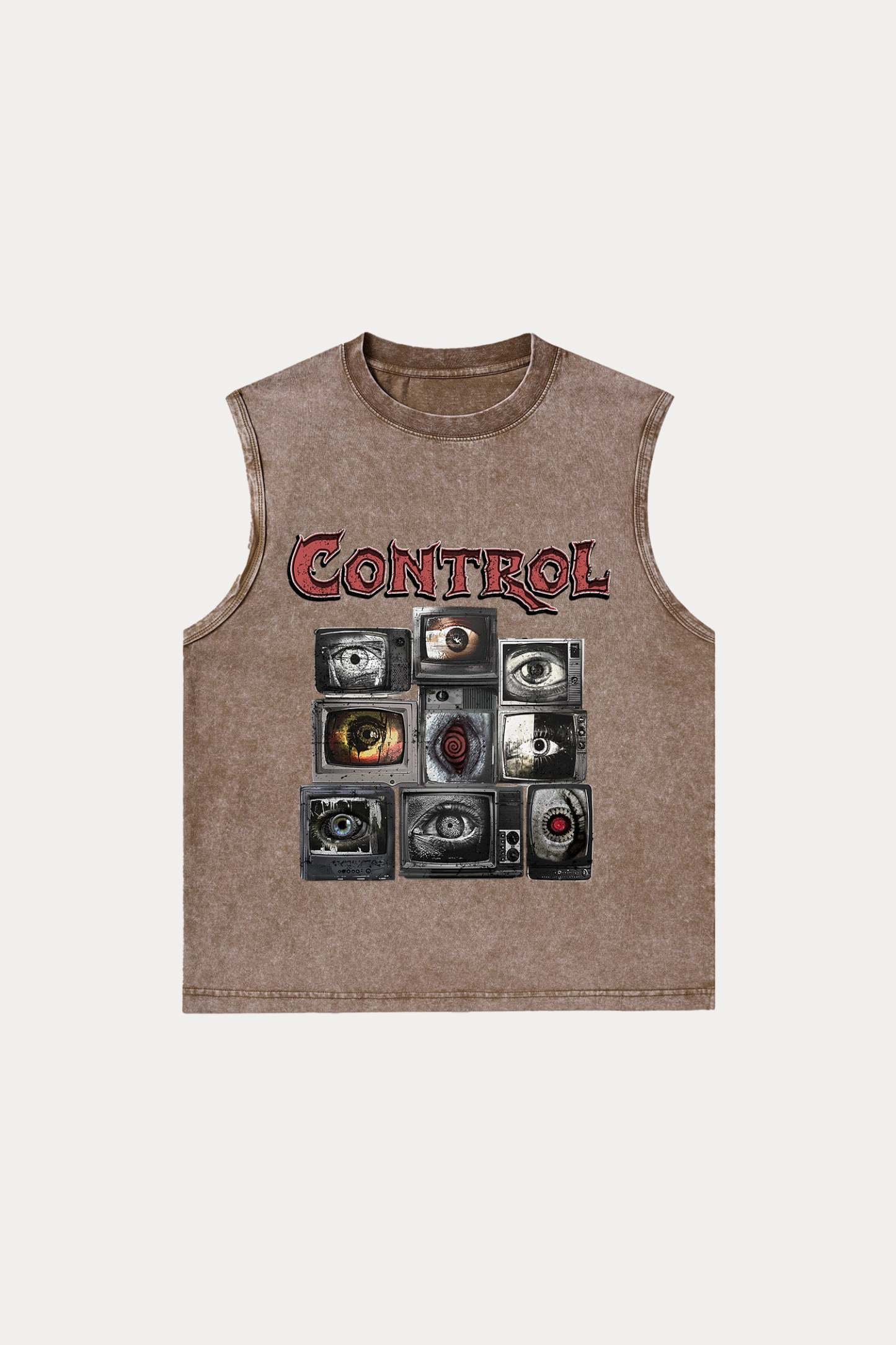 Evilnova Control Washed Tank Top-Evilnova