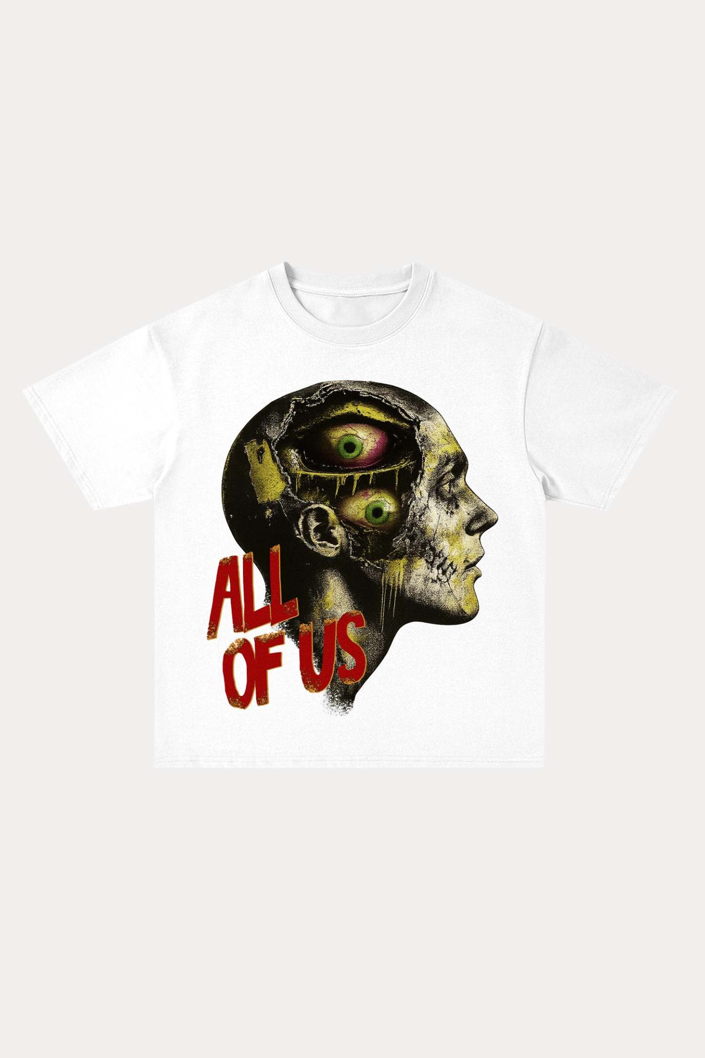 Evilnova All of us Cotton Oversize T-Shirt-Evilnova