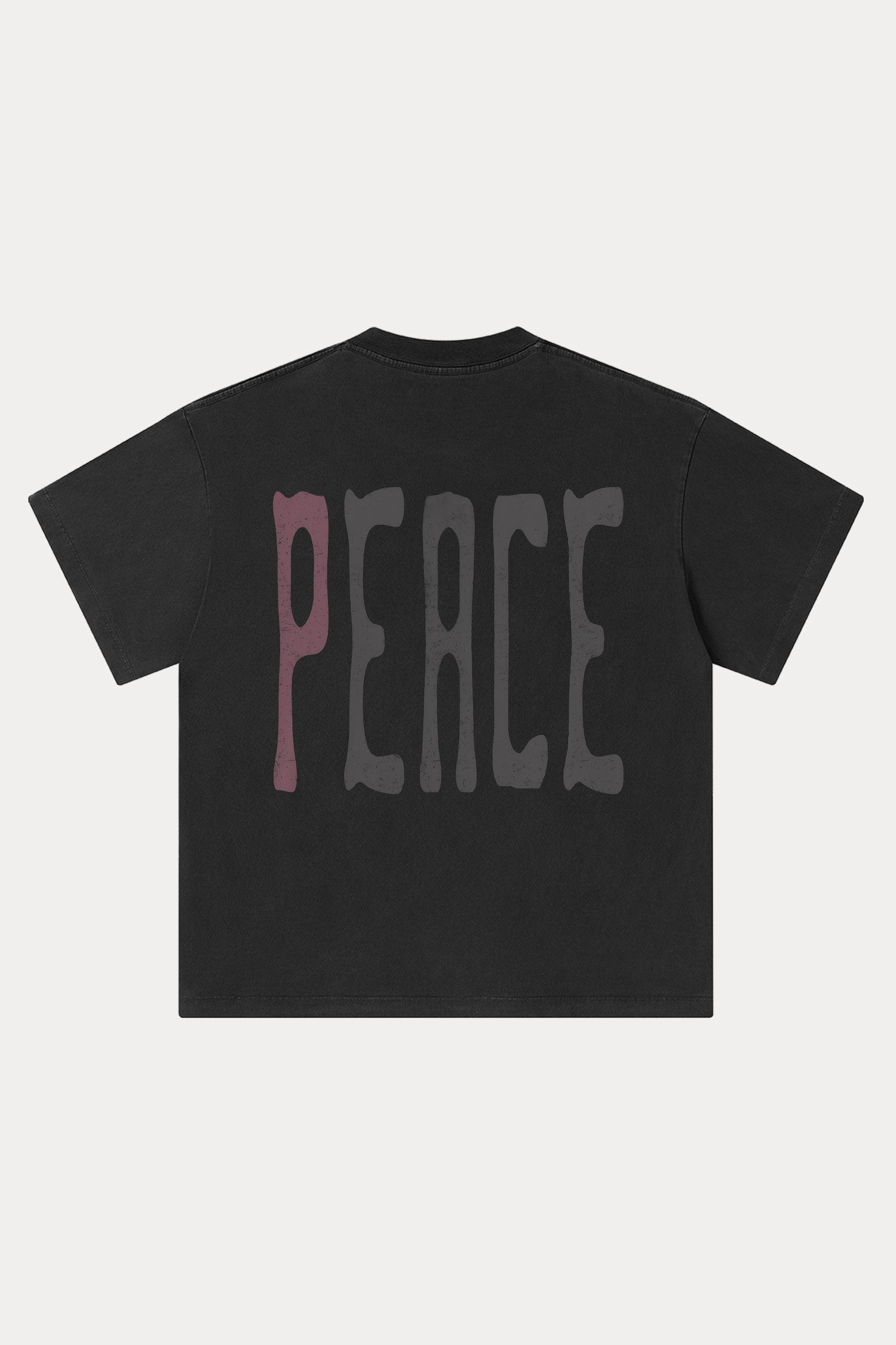 Evilnova Peace Washed Streetwear T-Shirt-Evilnova