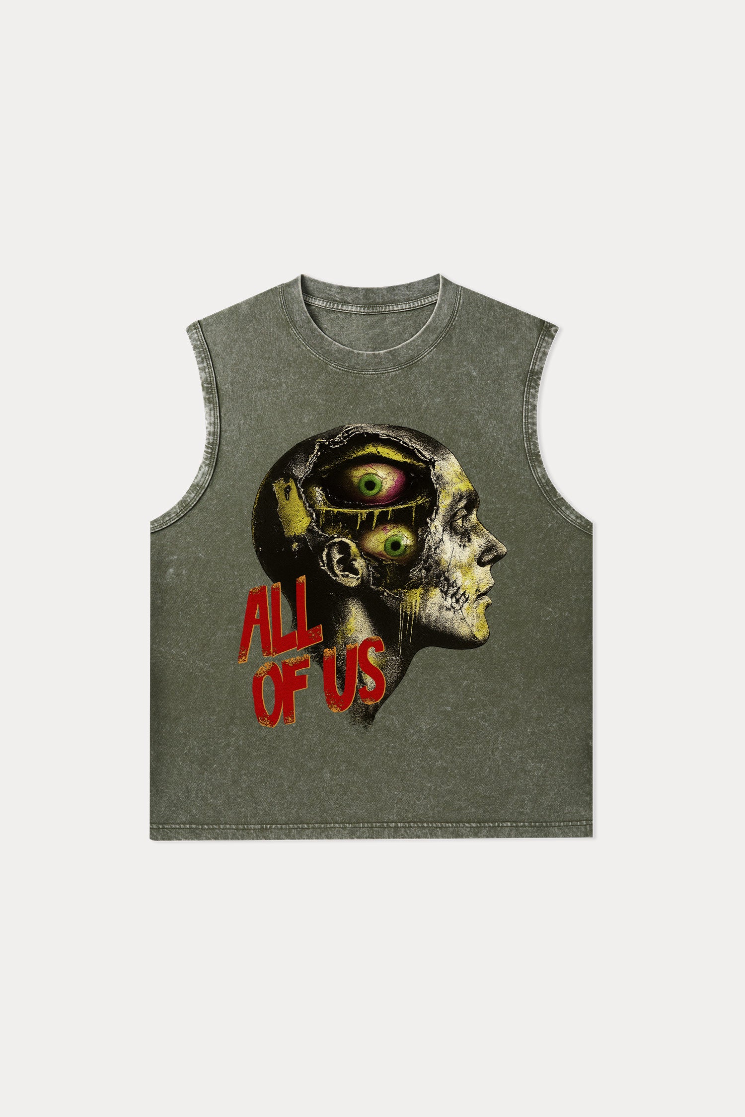 Evilnova All of us Washed Tank Top-Evilnova