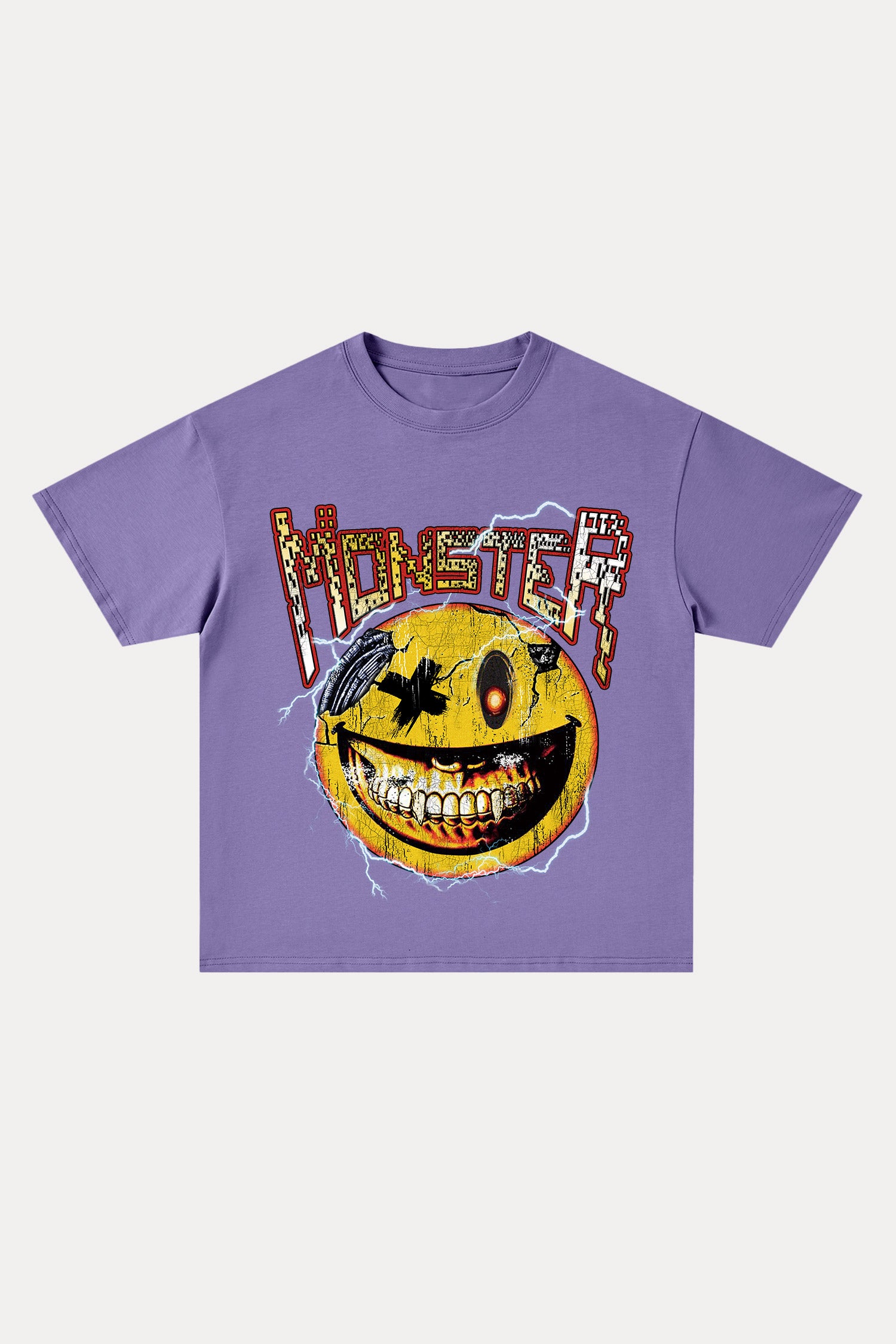 Evilnova Monster Cotton Oversize T-Shirt-Evilnova