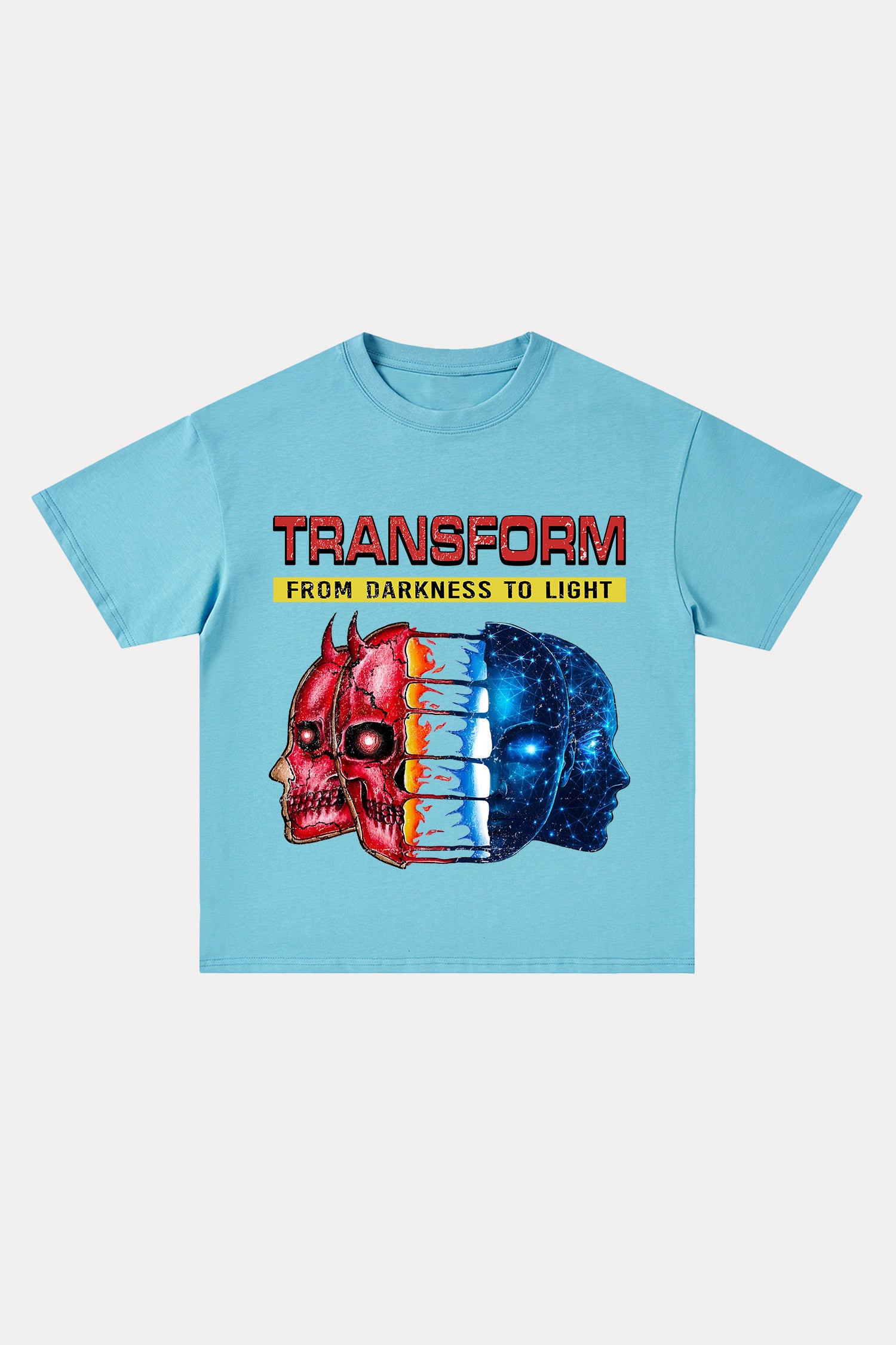 Evilnova Transform Cotton Oversize T-Shirt-Evilnova