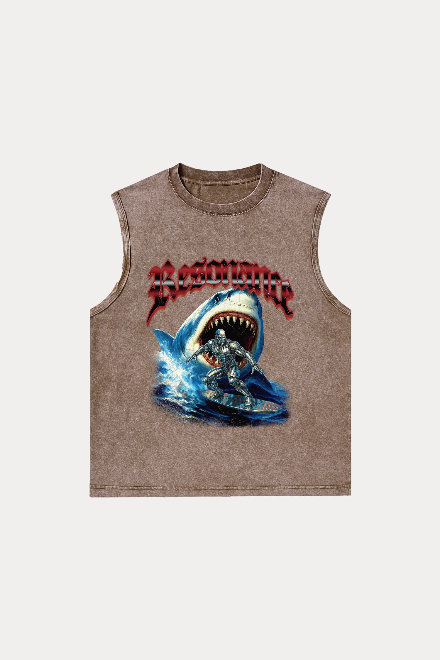 Evilnova Resonance Washed Tank Top-Evilnova