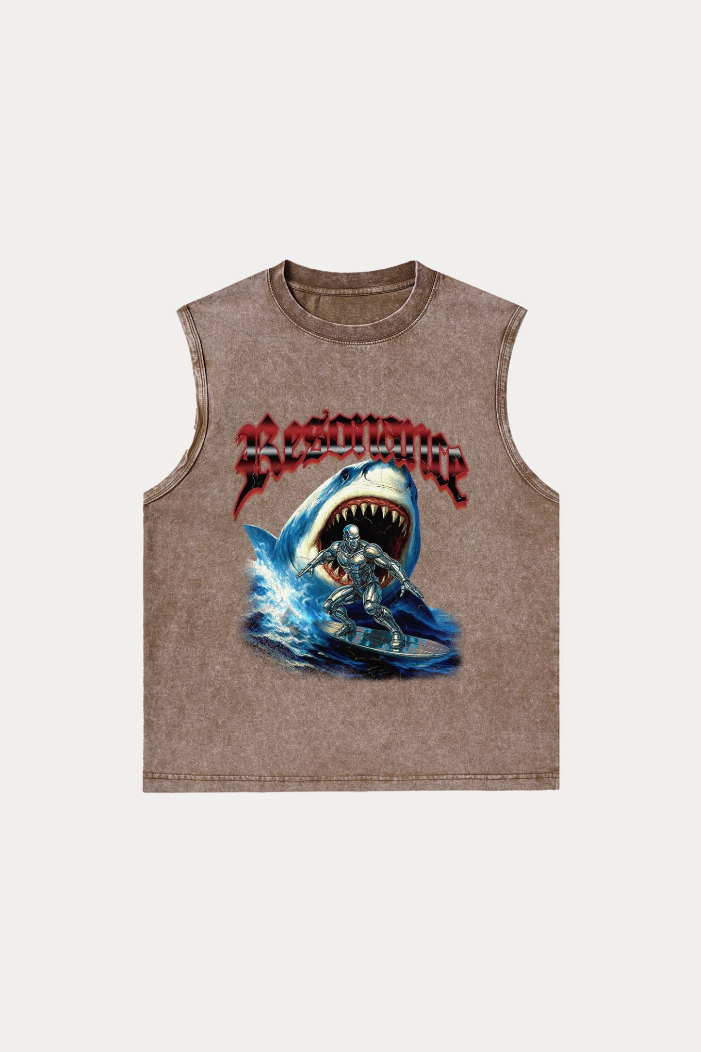 Evilnova Resonance Washed Tank Top-Evilnova