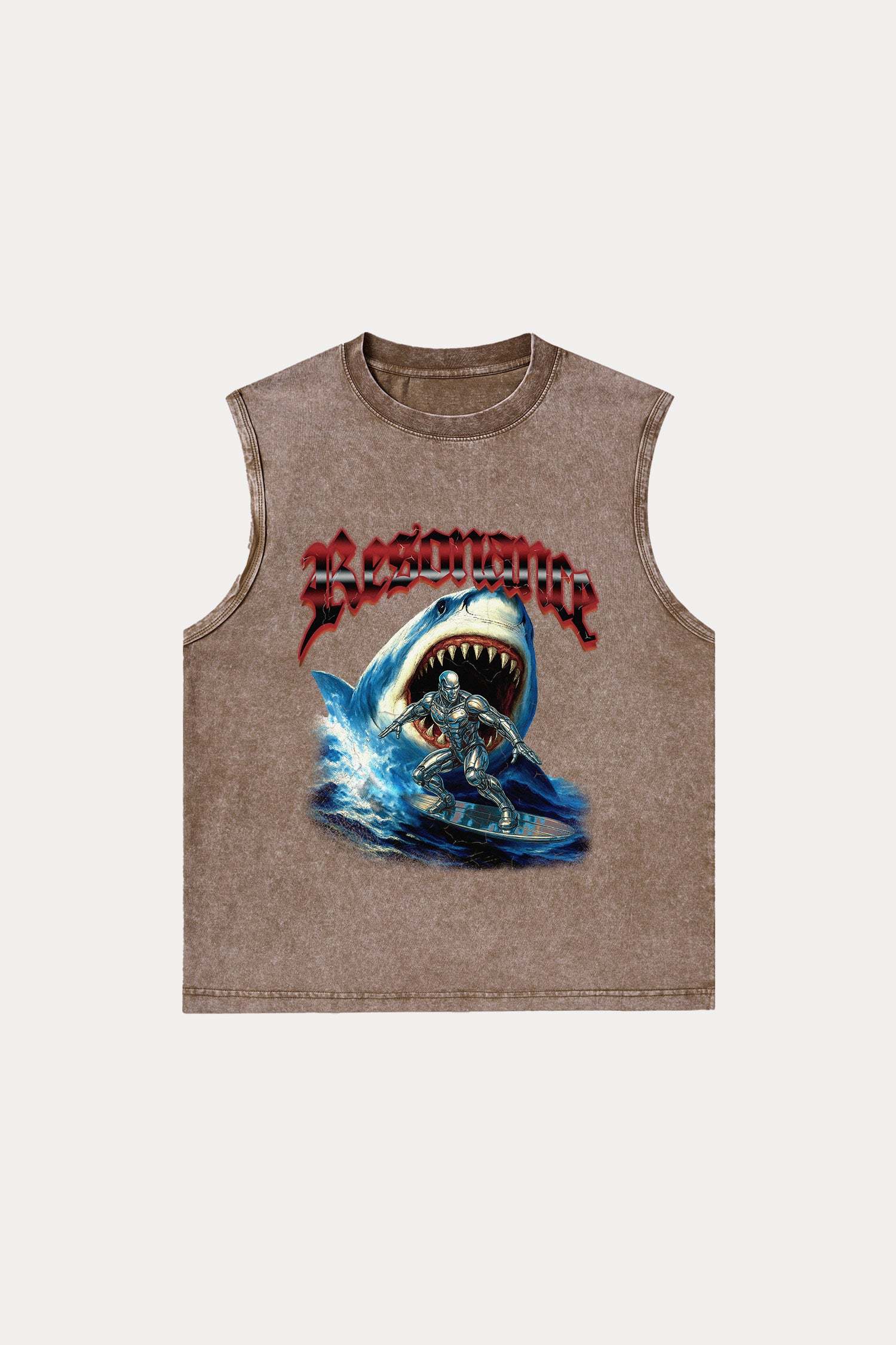 Evilnova Resonance Washed Tank Top-Evilnova