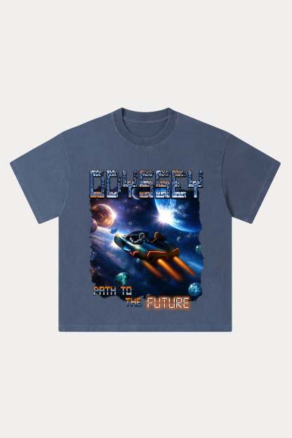 Evilnova Odyssey Washed Streetwear T-Shirt-Evilnova