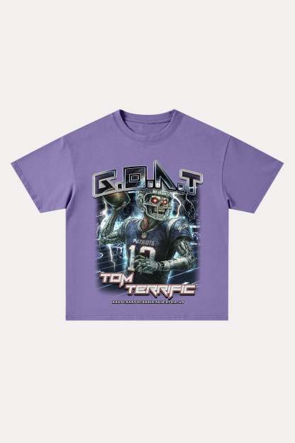 Evilnova Goat Cotton Oversize T-Shirt-Evilnova