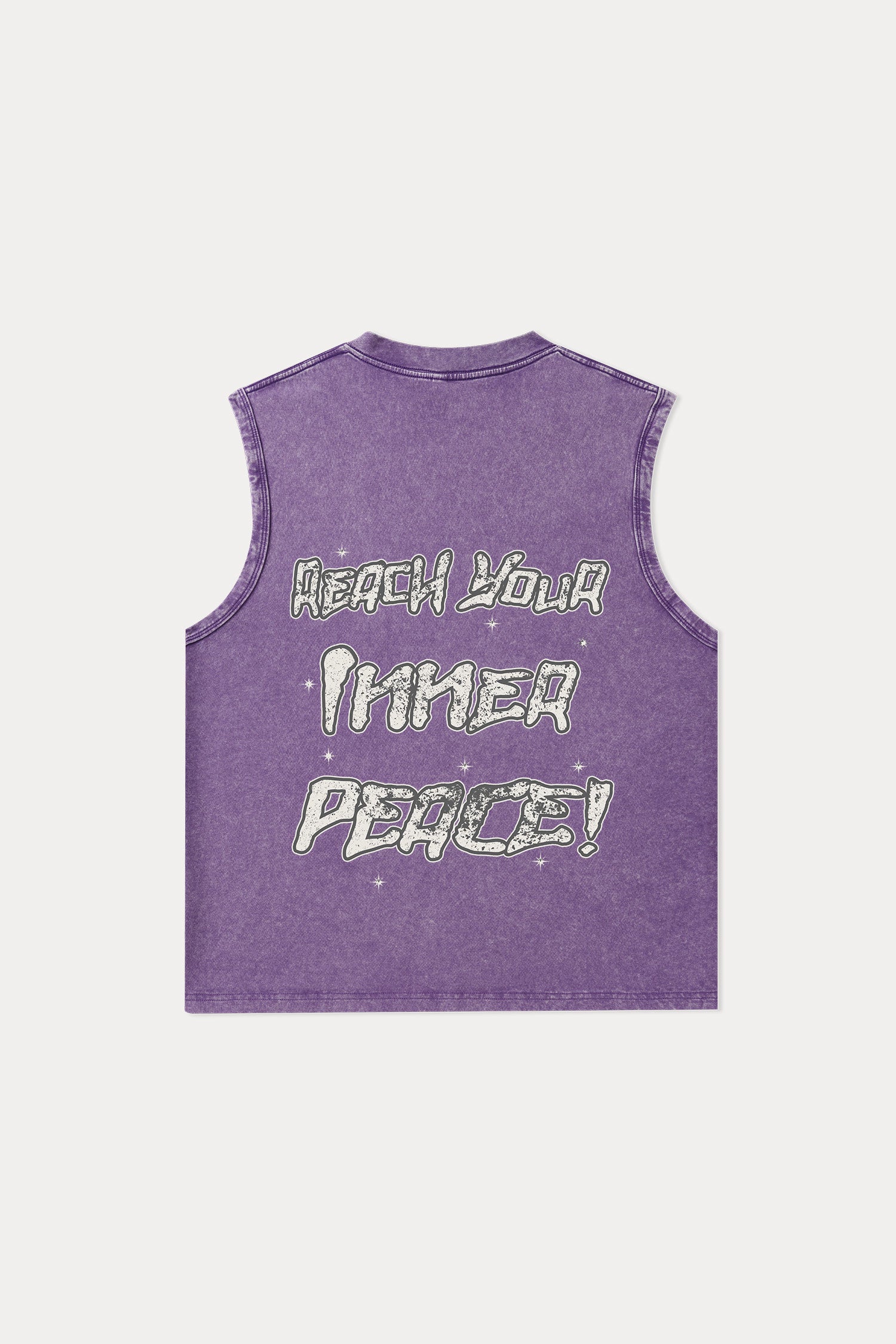 Evilnova Meditation Washed Tank Top-Evilnova