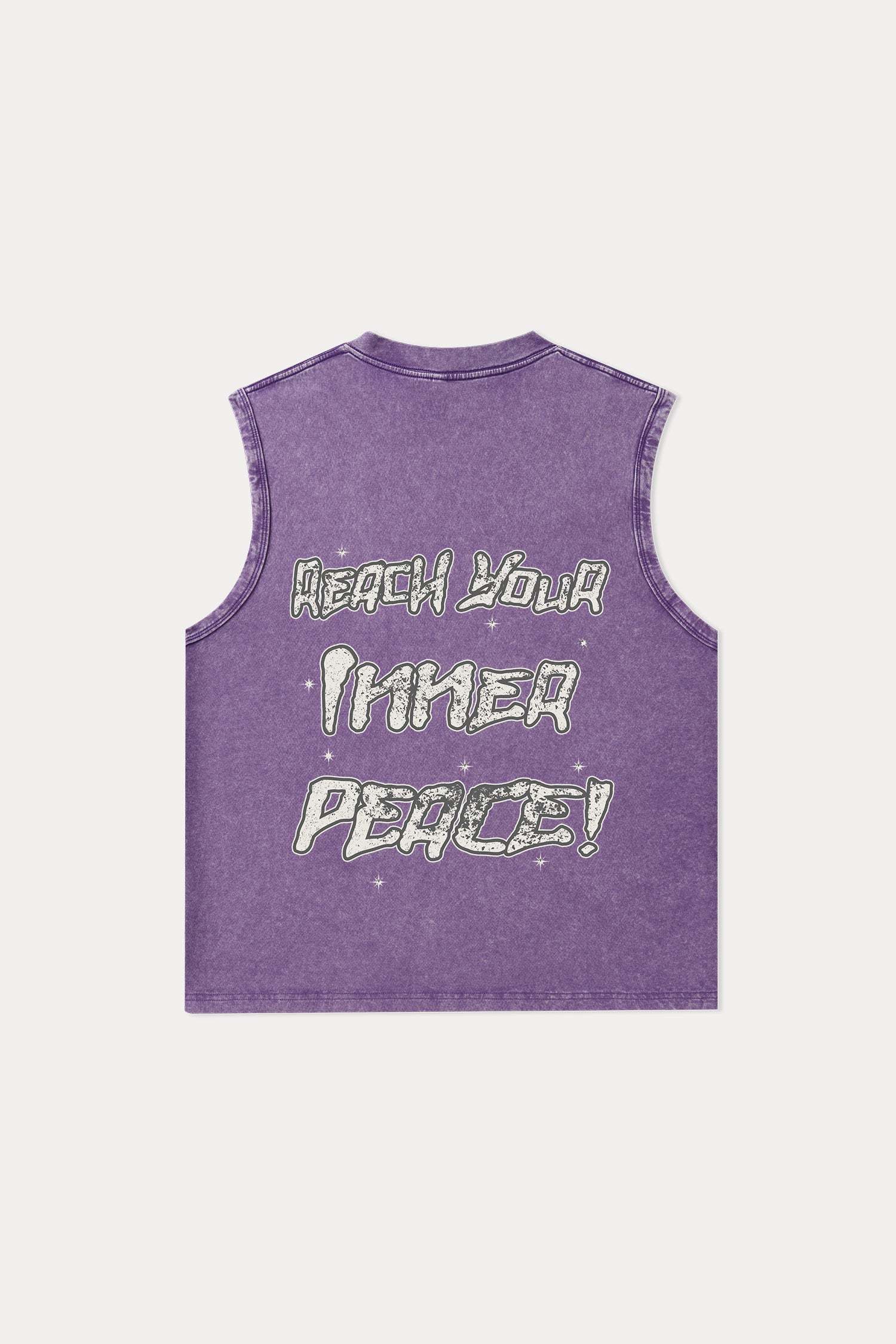 Evilnova Meditation Washed Tank Top-Evilnova