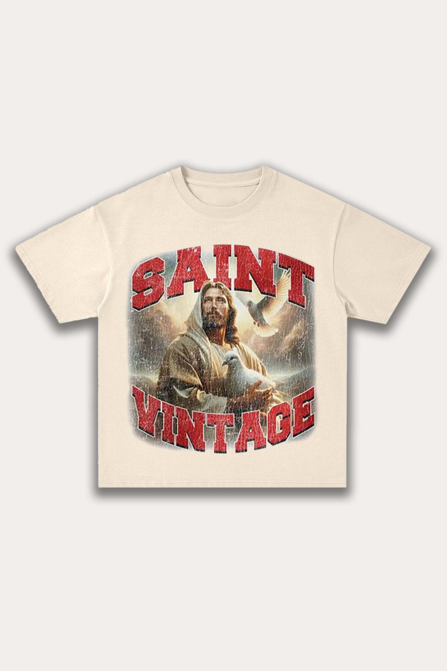 Evilnova Vintagc Cotton Oversize T-Shirt-Evilnova