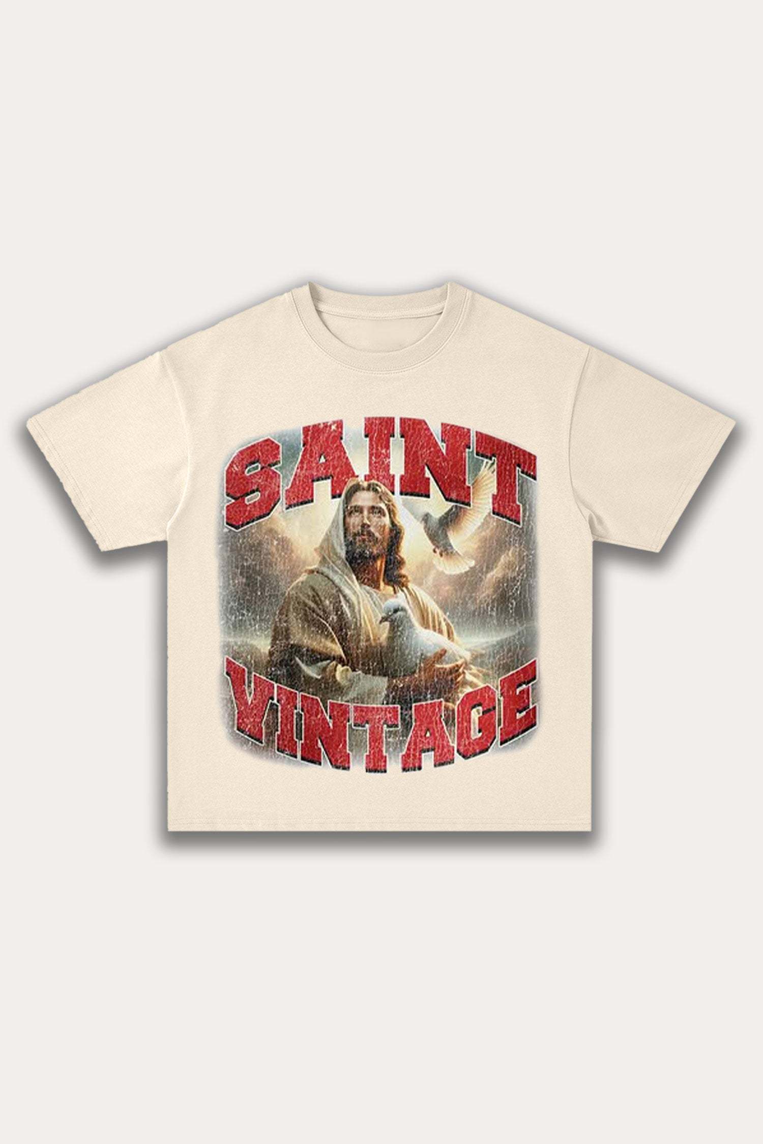 Evilnova Vintagc Cotton Oversize T-Shirt-Evilnova