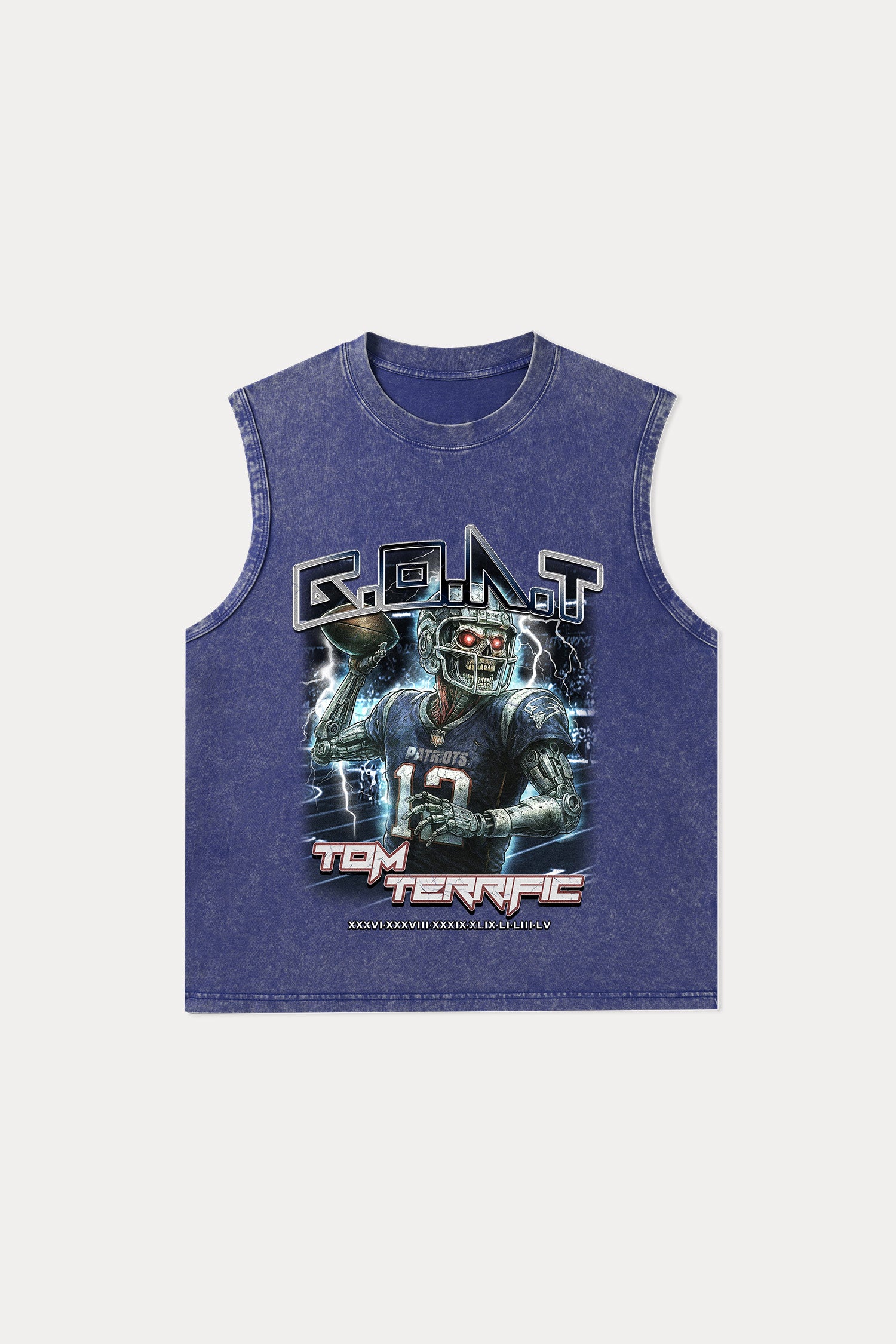 Evilnova Goat Washed Tank Top-Evilnova