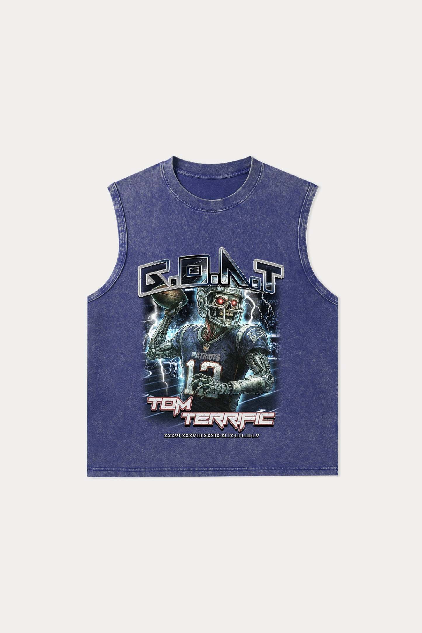 Evilnova Goat Washed Tank Top-Evilnova