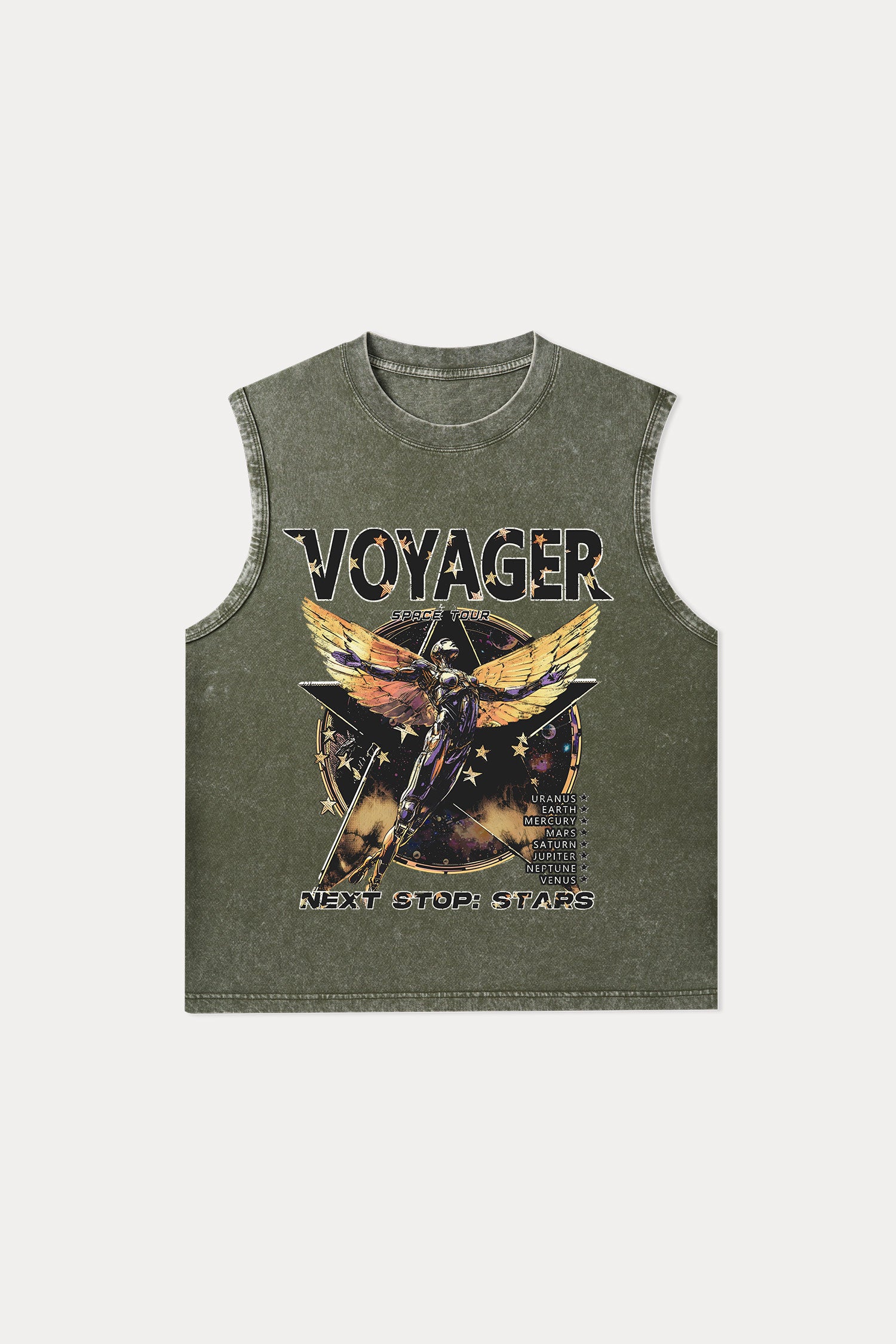 Evilnova Voyager Washed Tank Top-Evilnova