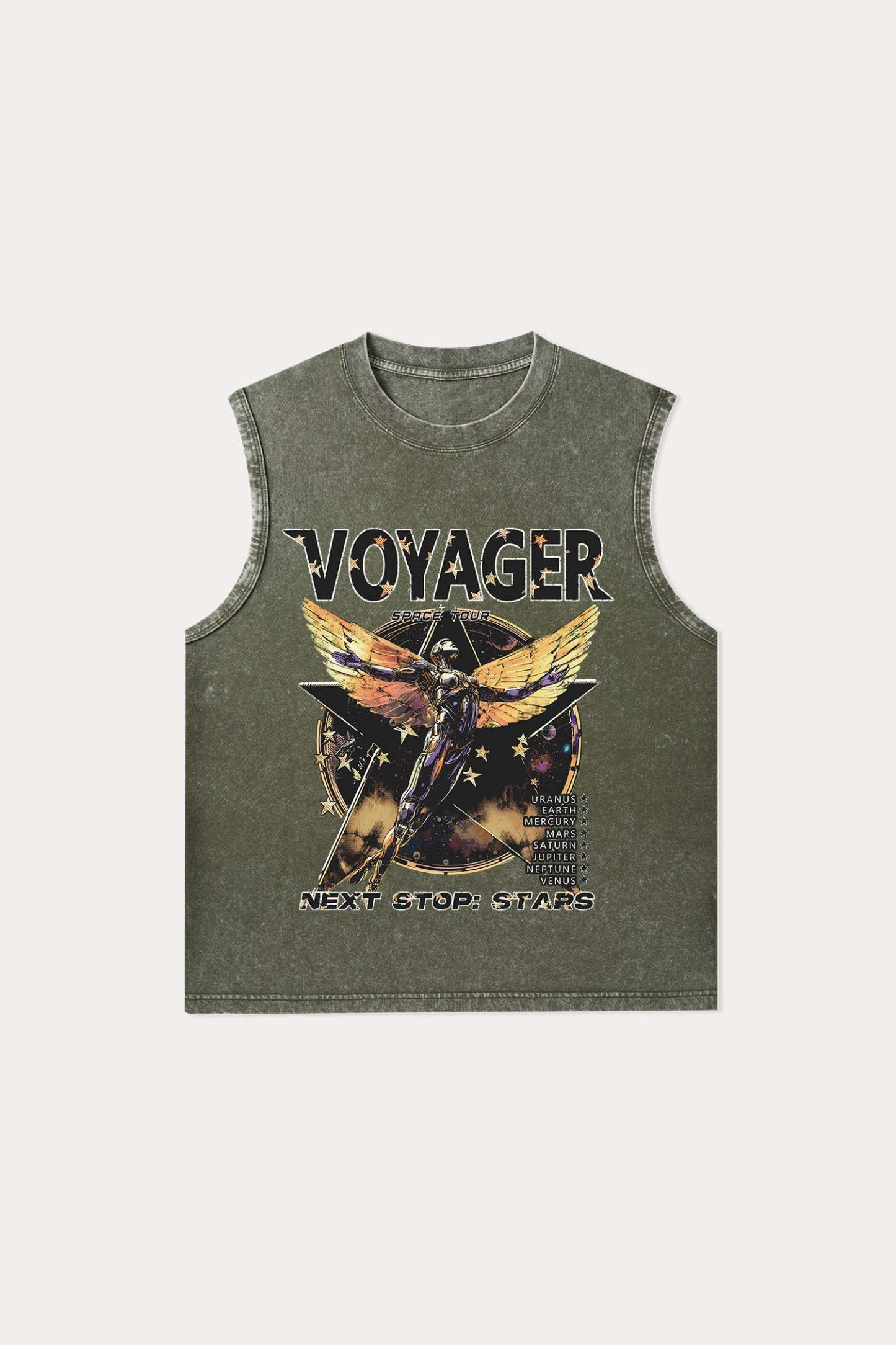 Evilnova Voyager Washed Tank Top-Evilnova